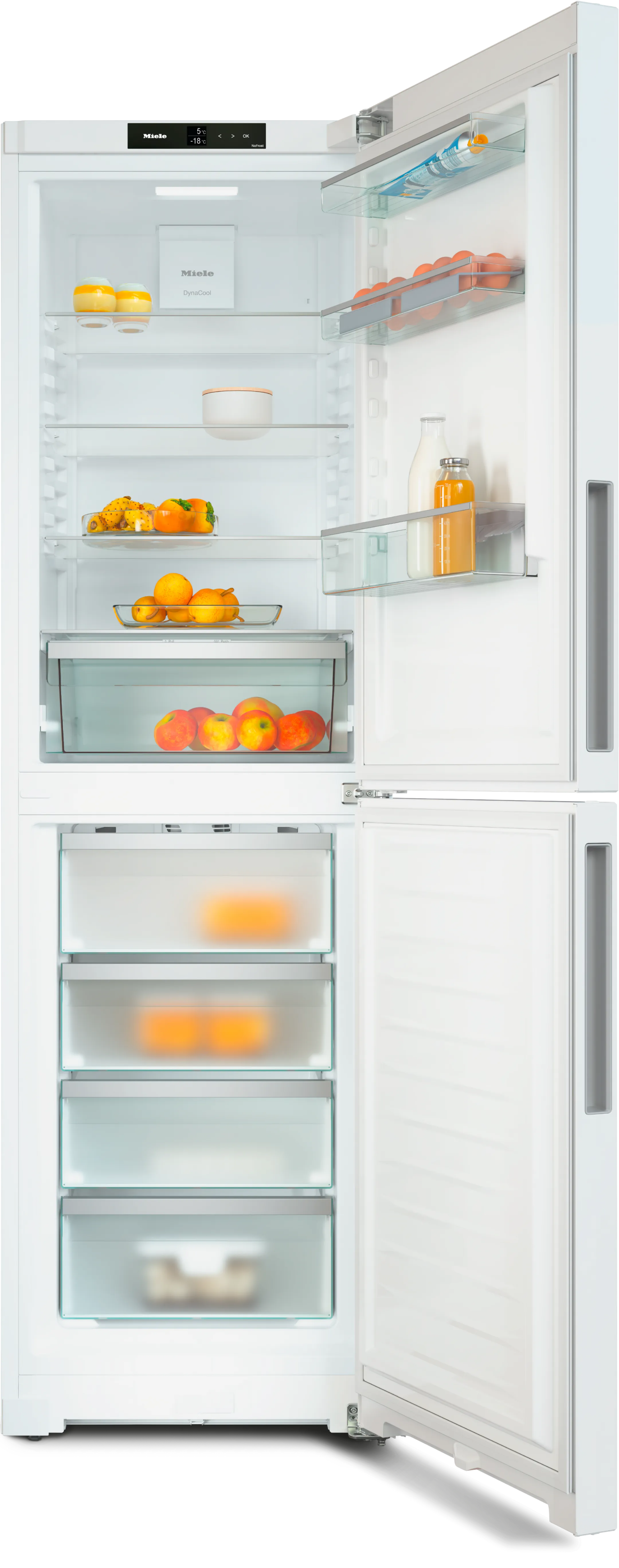 Miele Combi frigo congélateur DailyFresh KFN 4393 DD - Blanc image