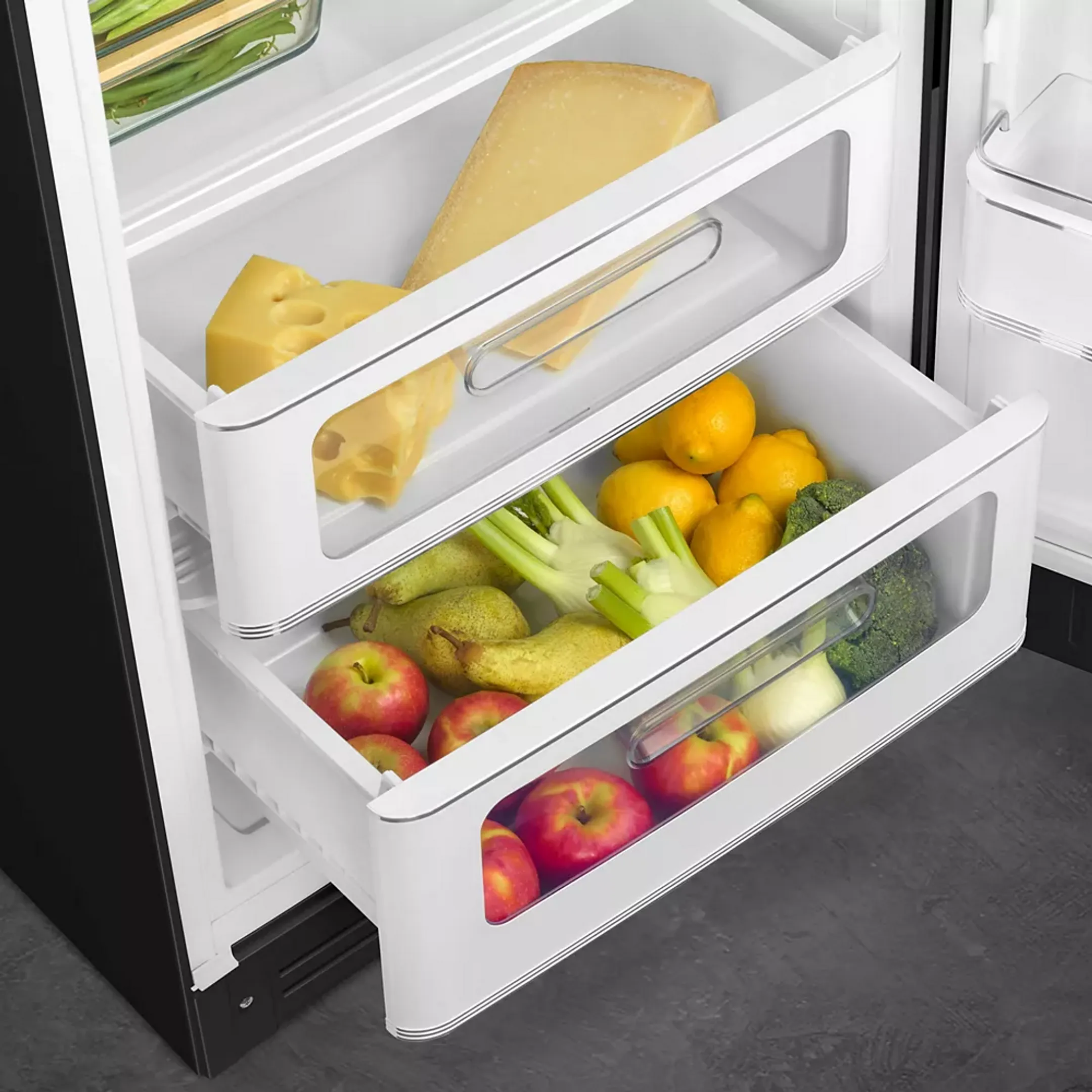 Smeg Kühlschrank FAB28RBL6 - Schwarz image