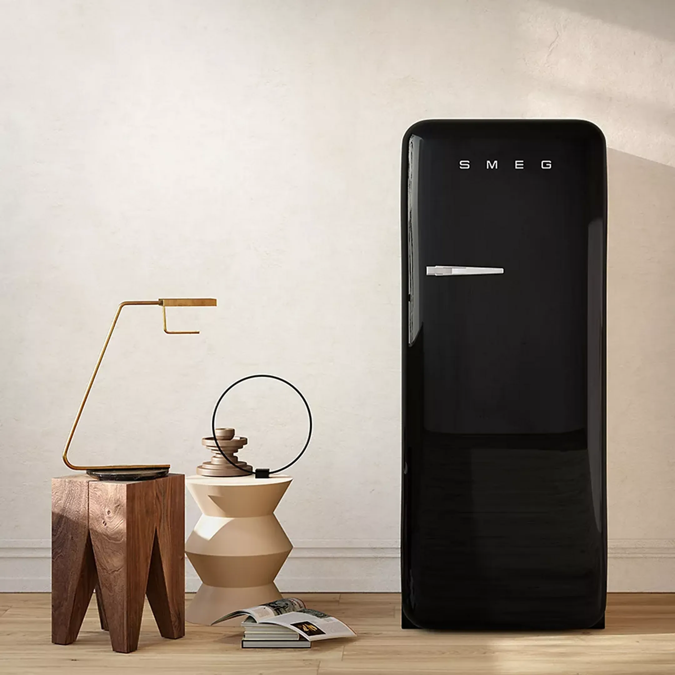 Smeg Kühlschrank FAB28RBL6 - Schwarz image