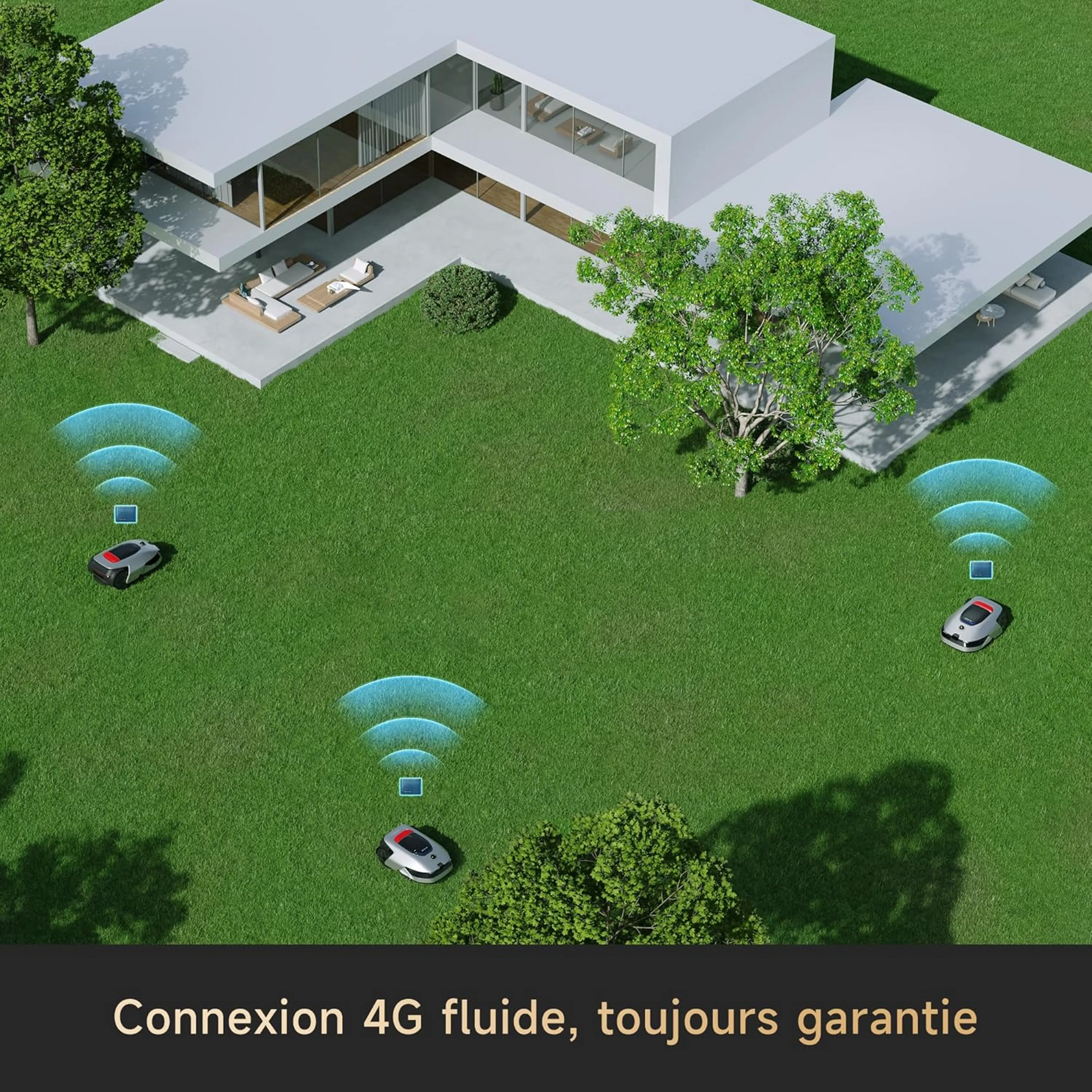 DREAME Tondeuse gazon robot sans fil A2 image