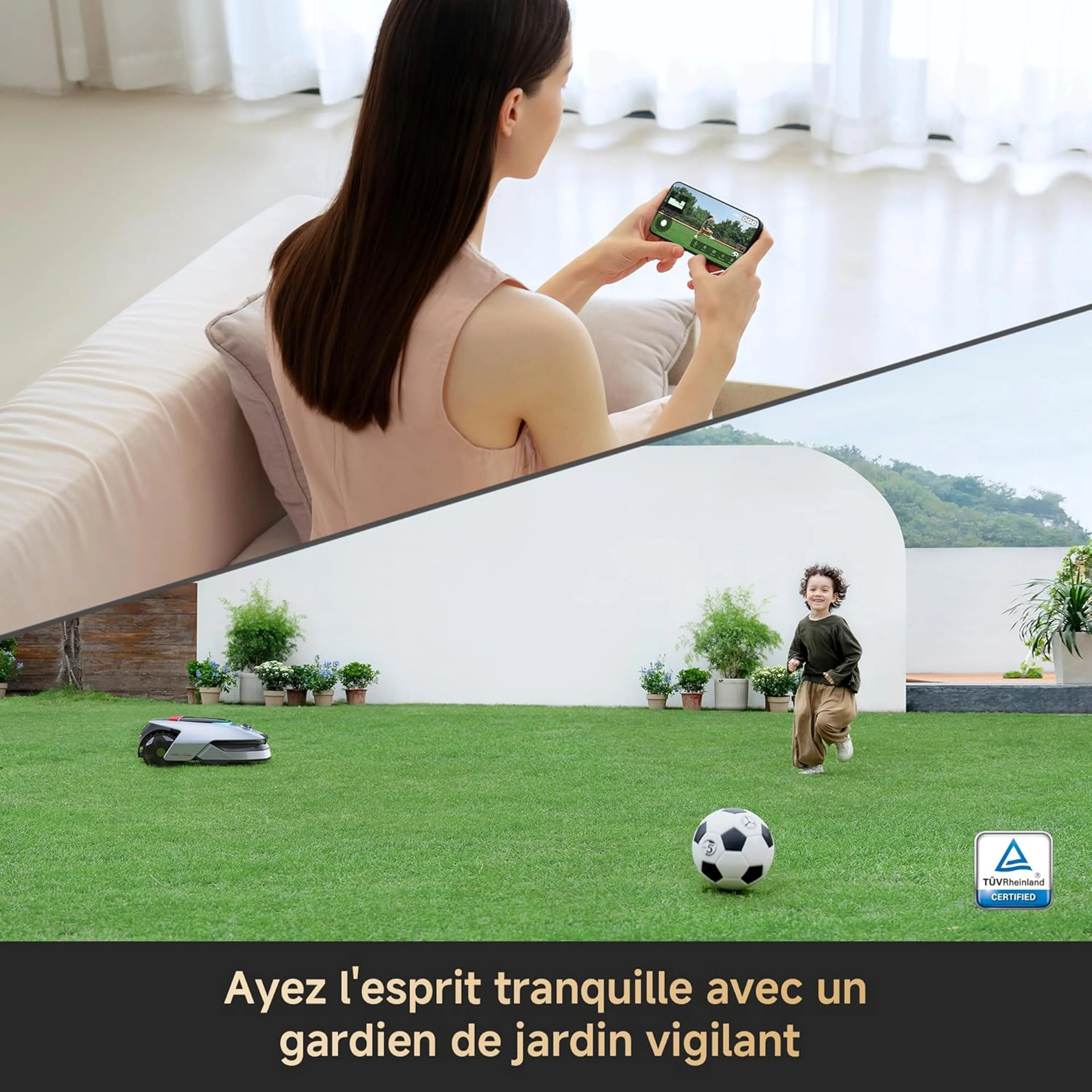 DREAME Tondeuse gazon robot sans fil A2 image