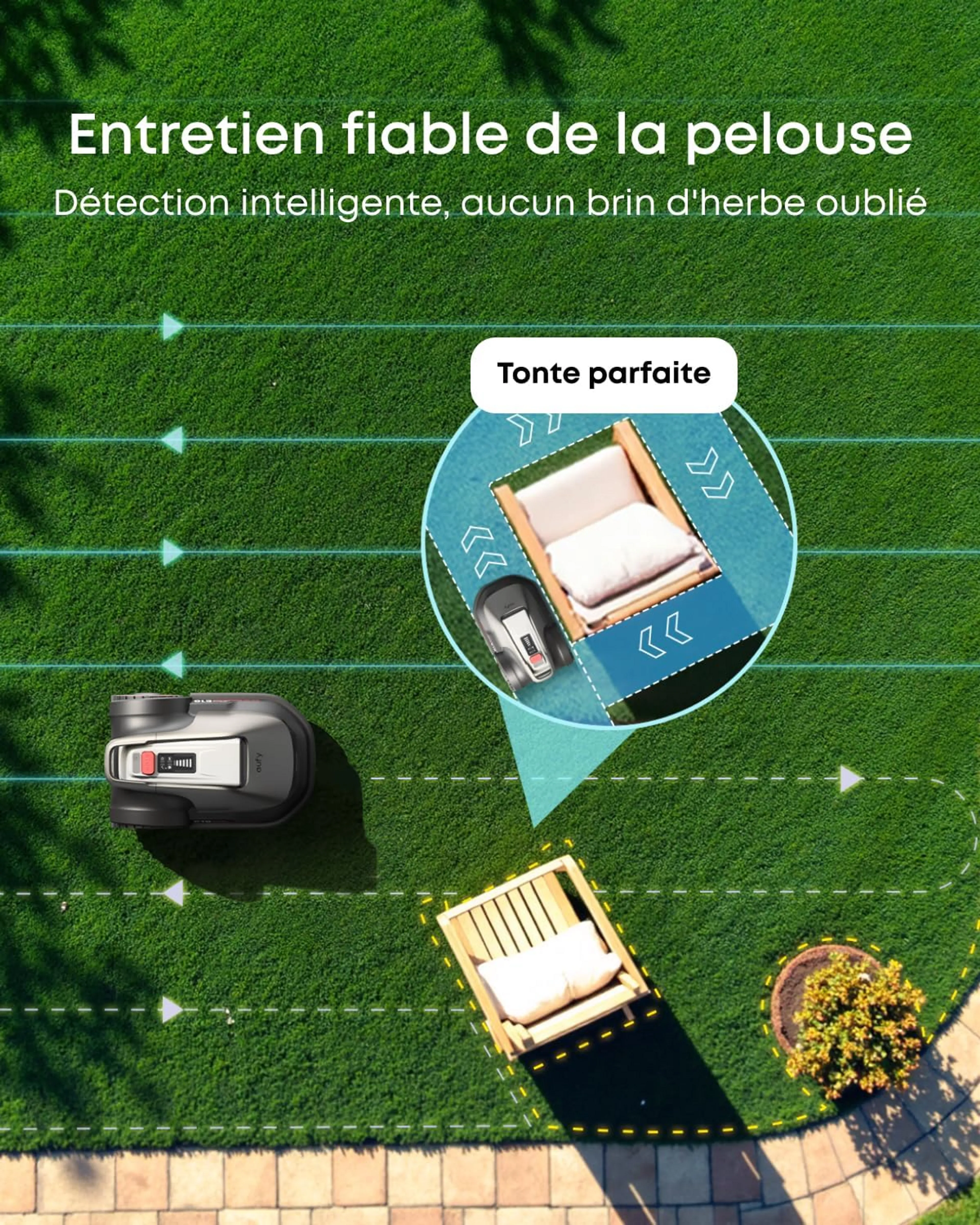 EUFY Tondeuse gazon robot sans fil E15 image