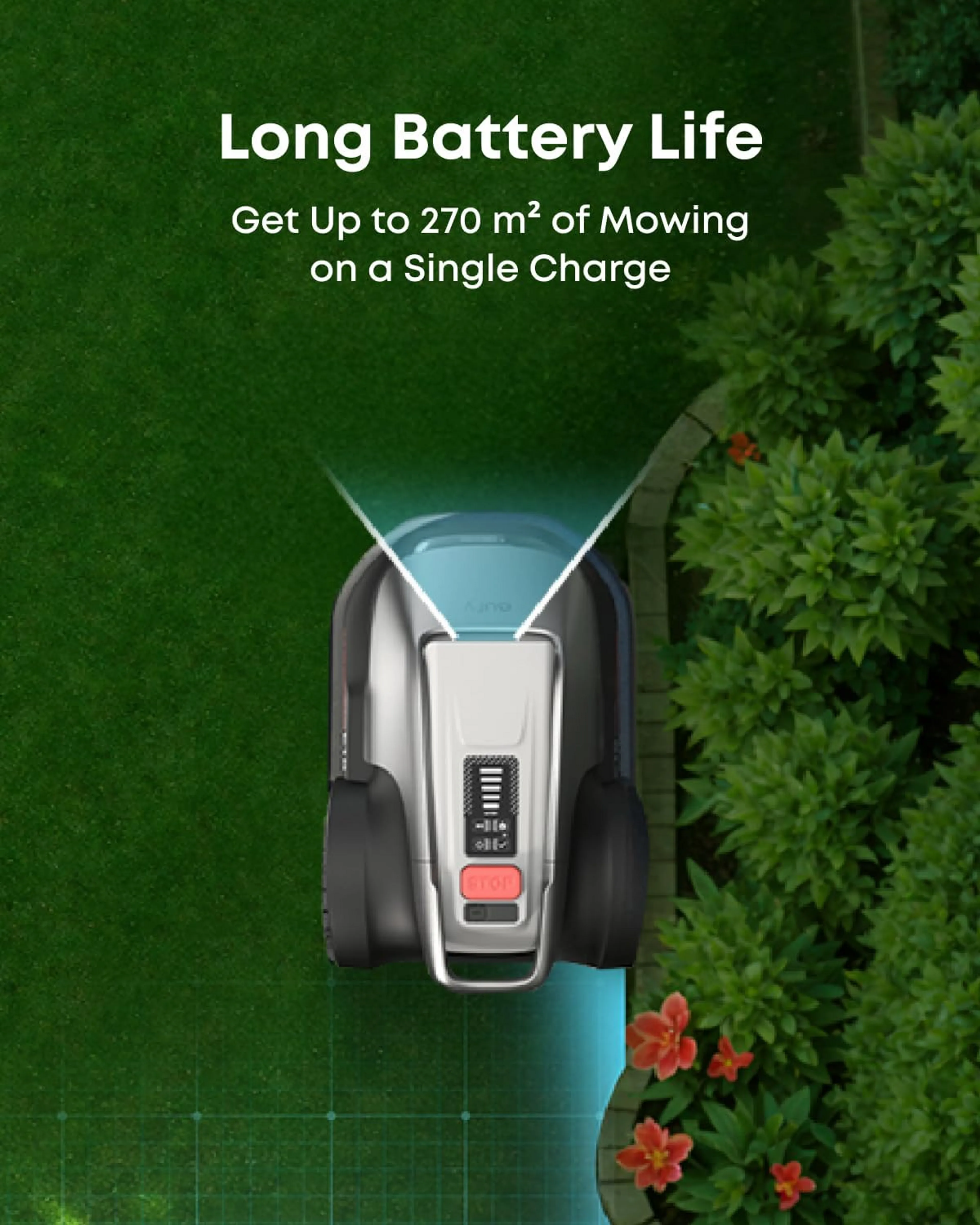 EUFY Cordless robot lawnmower E15 image