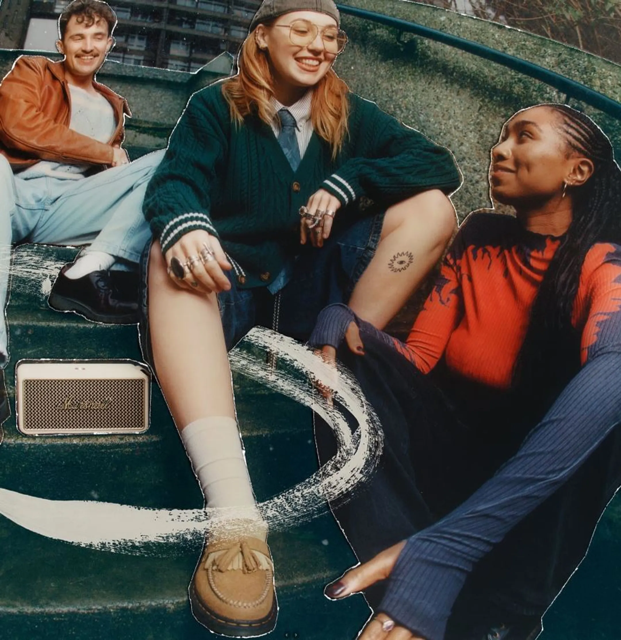 Marshall Bluetooth-Lautsprecher Middleton II - Cream image