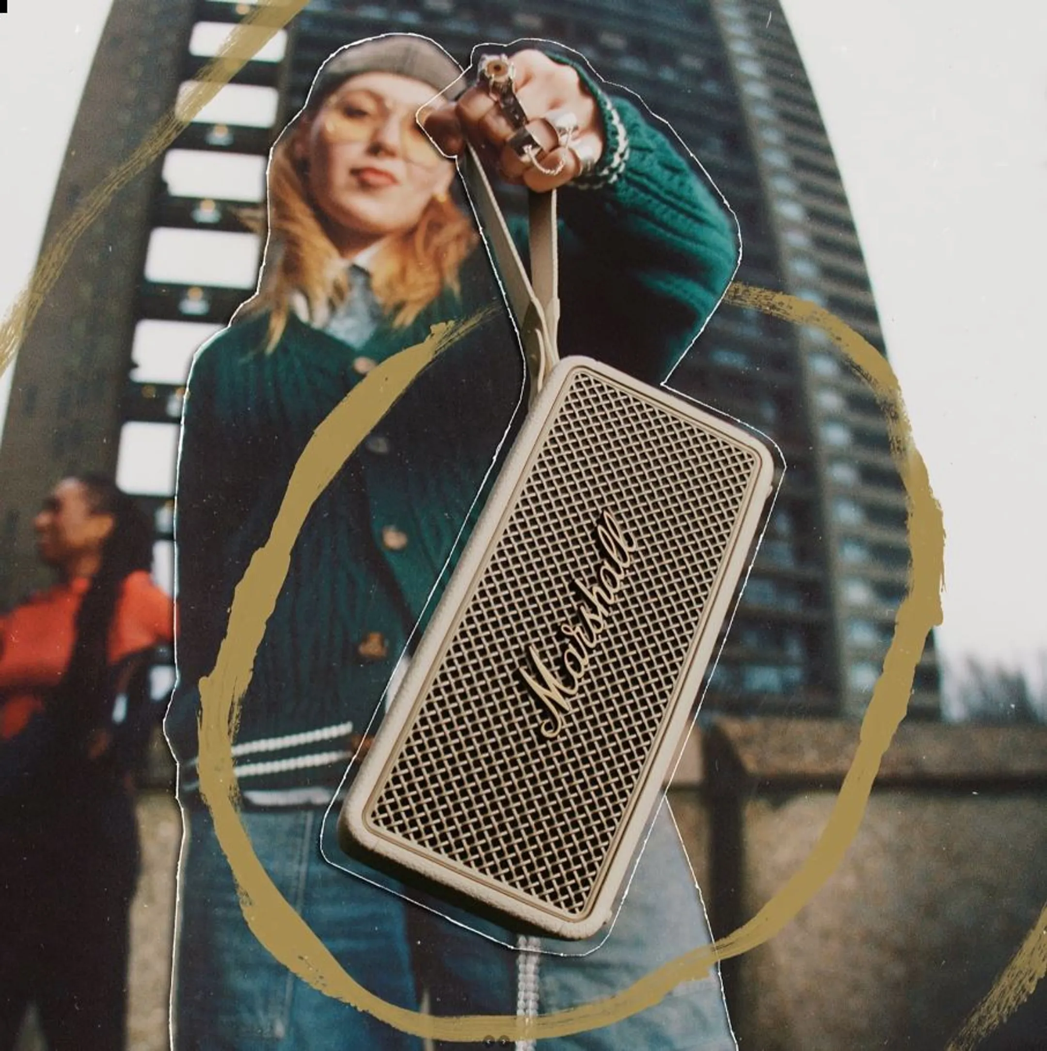 Marshall Bluetooth-Lautsprecher Middleton II - Cream image