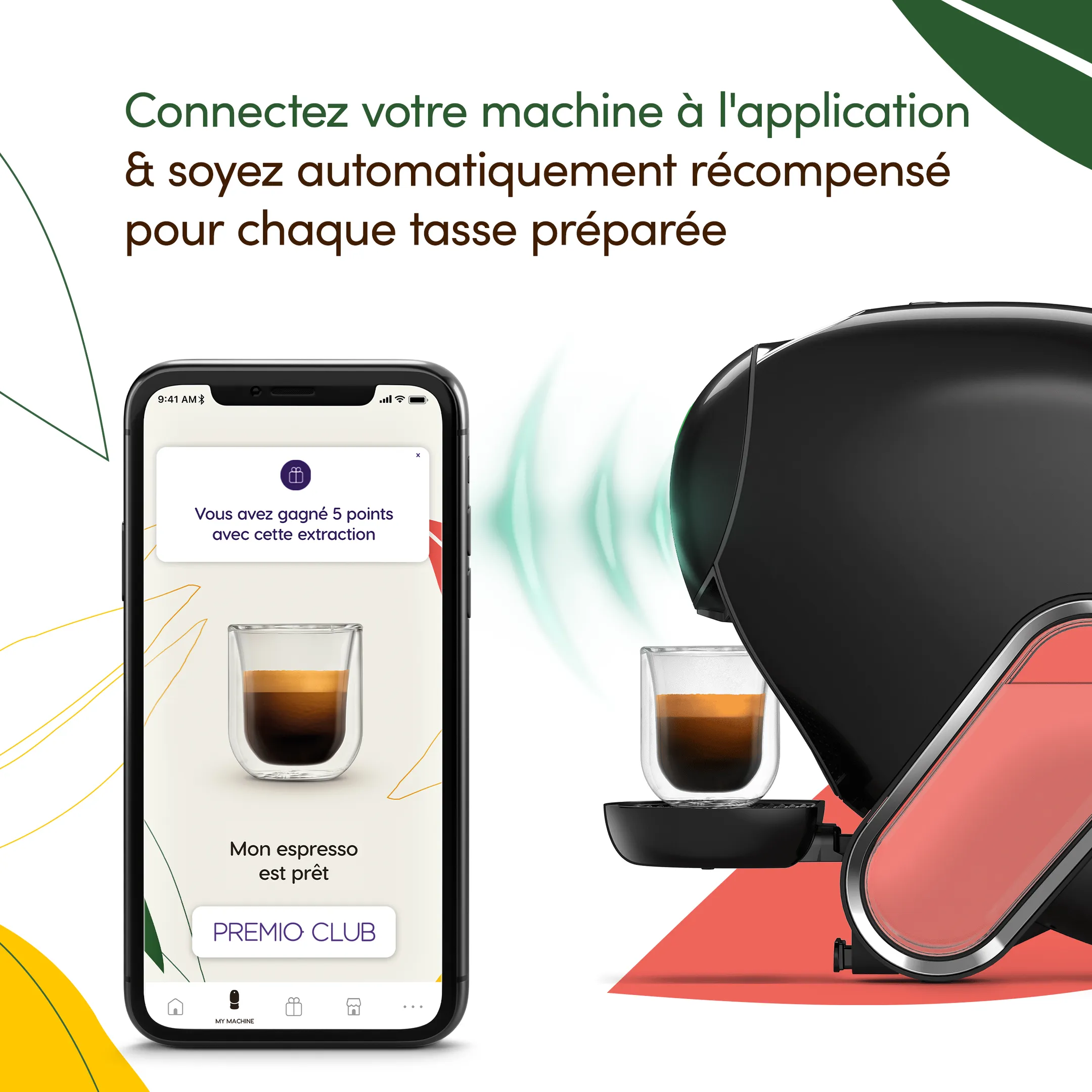 Krups Machine à café Nescafé Dolce Gusto NEO Caffé KP830810 - Noir image