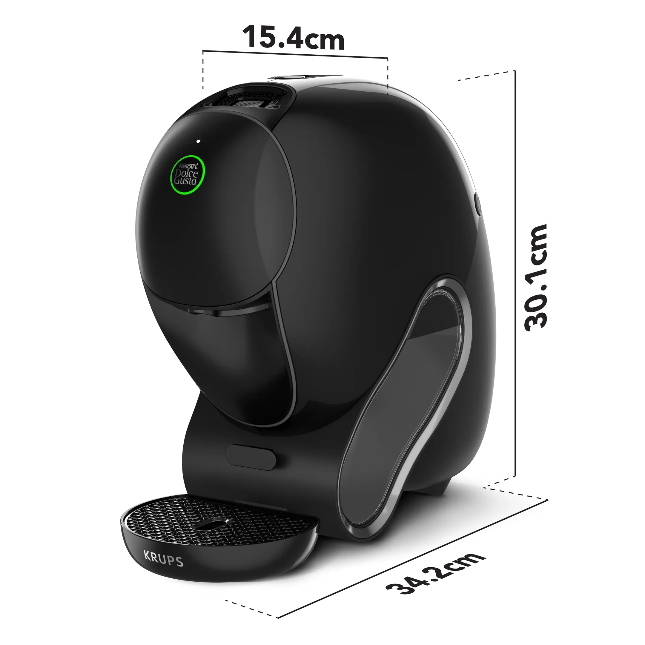 Krups Coffee Machine Nescafé Dolce Gusto NEO Caffé KP830810 - Black image