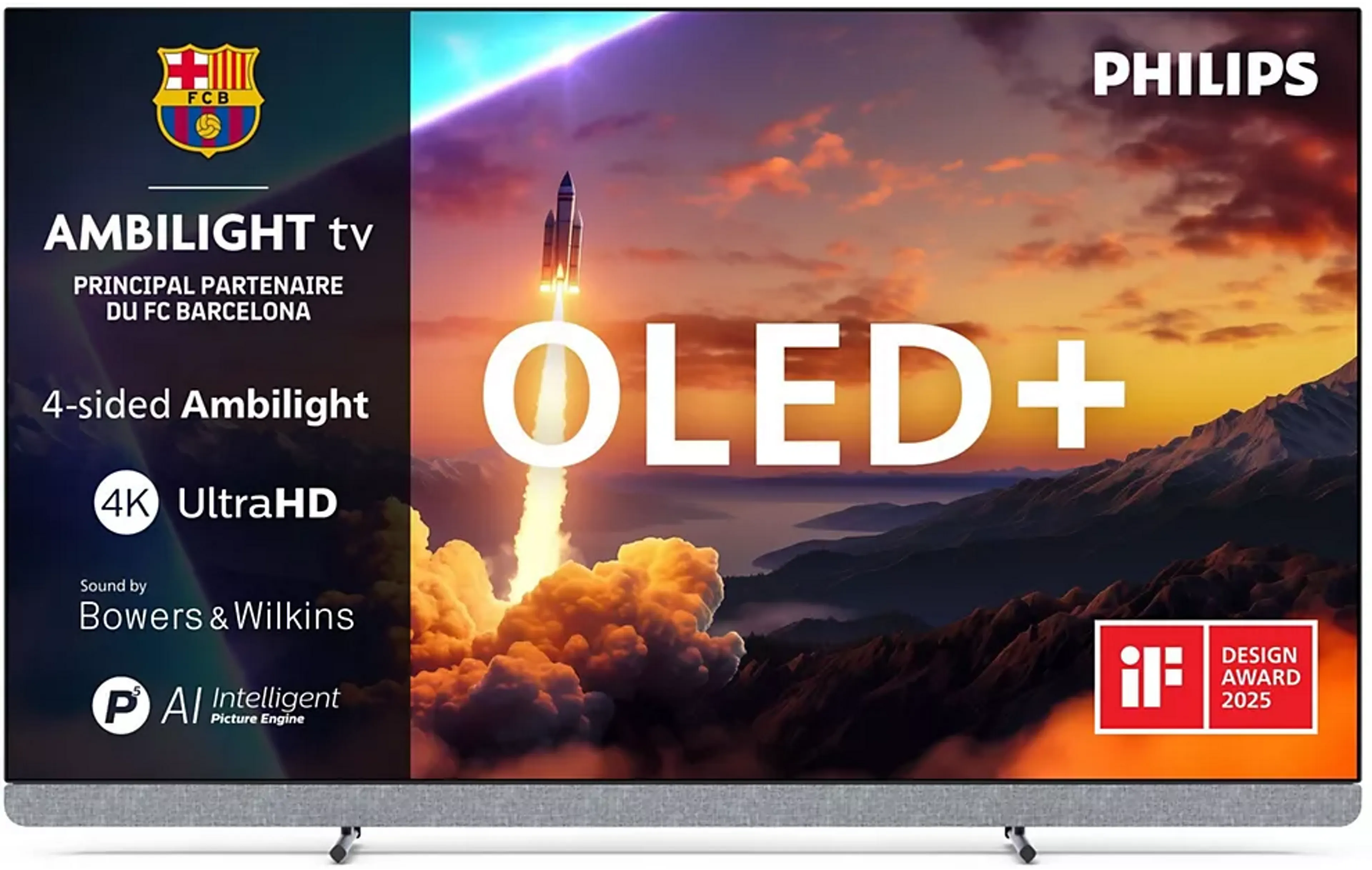 TV OLED 4K Ambilight 65OLED910/12 - 65 pouces