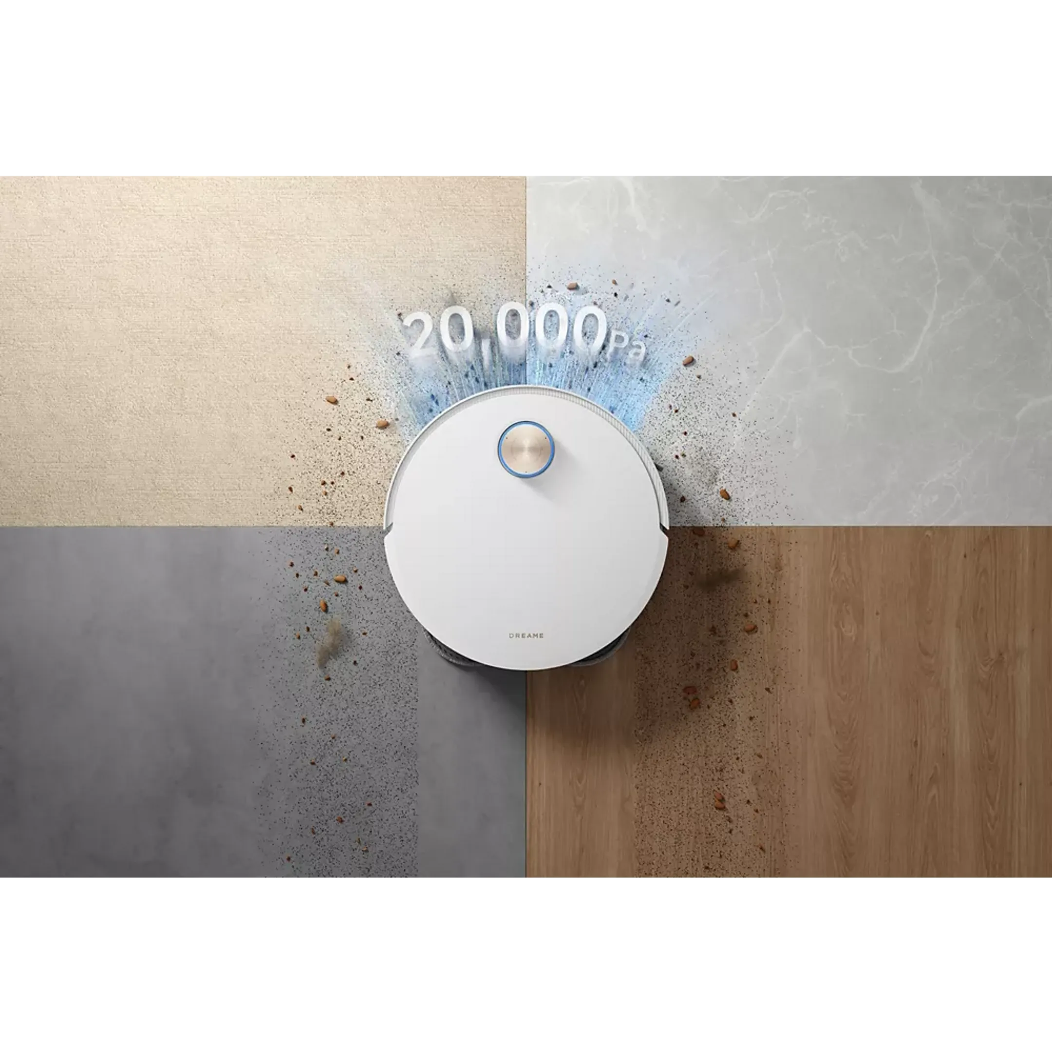 DREAME Robot vacuum cleaner X50 Ultra Complete - White image