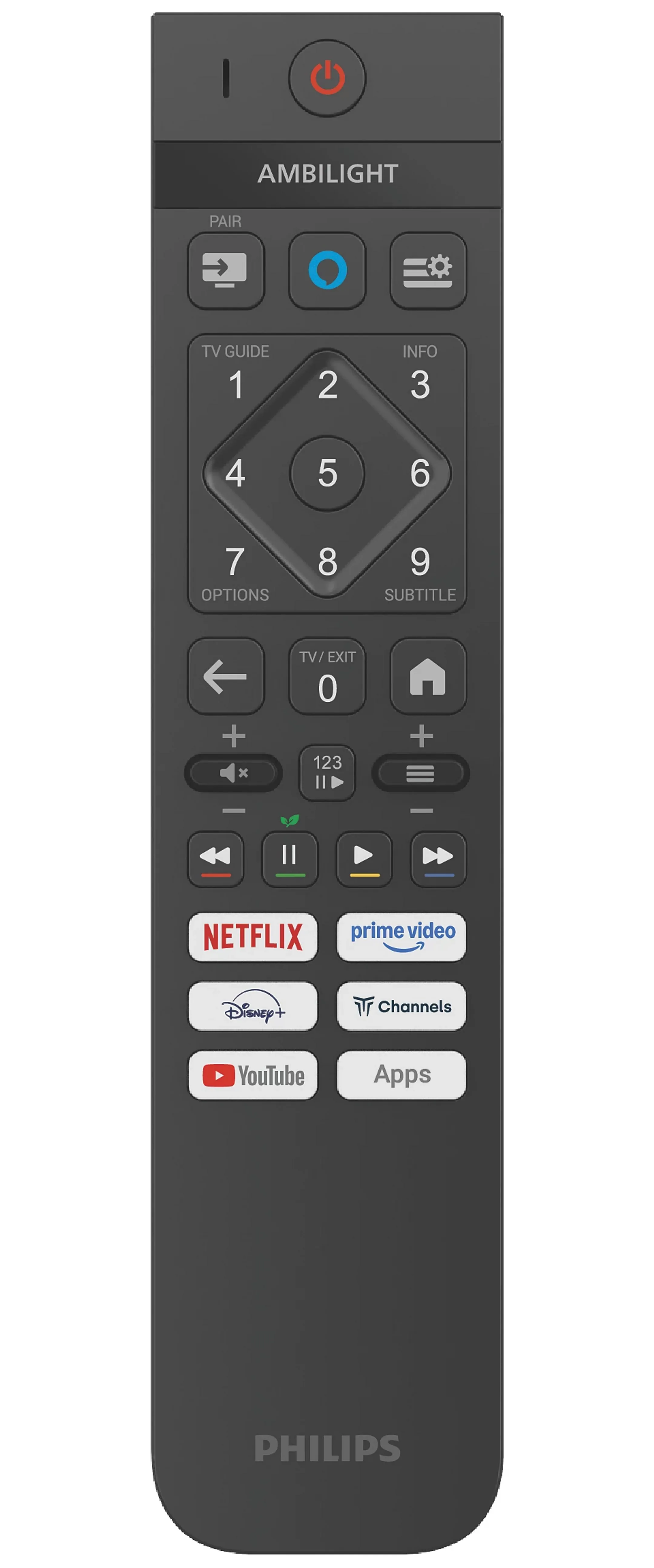 Philips TV QLED 4K Ambilight The One 43PUS9050/12 - 43 pouces image