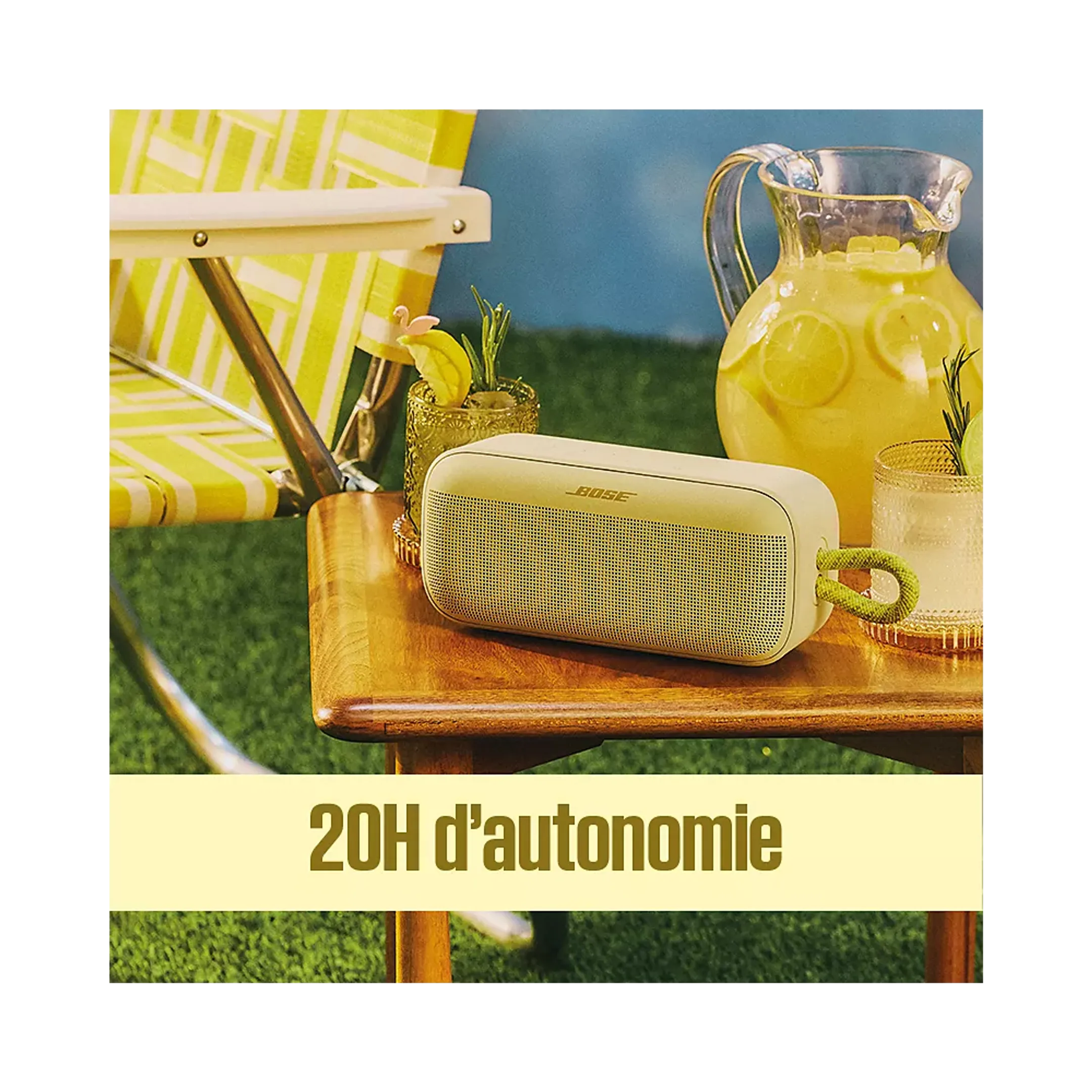 Bose Enceinte bluetooth SoundLink Plus - Jaune Citron image