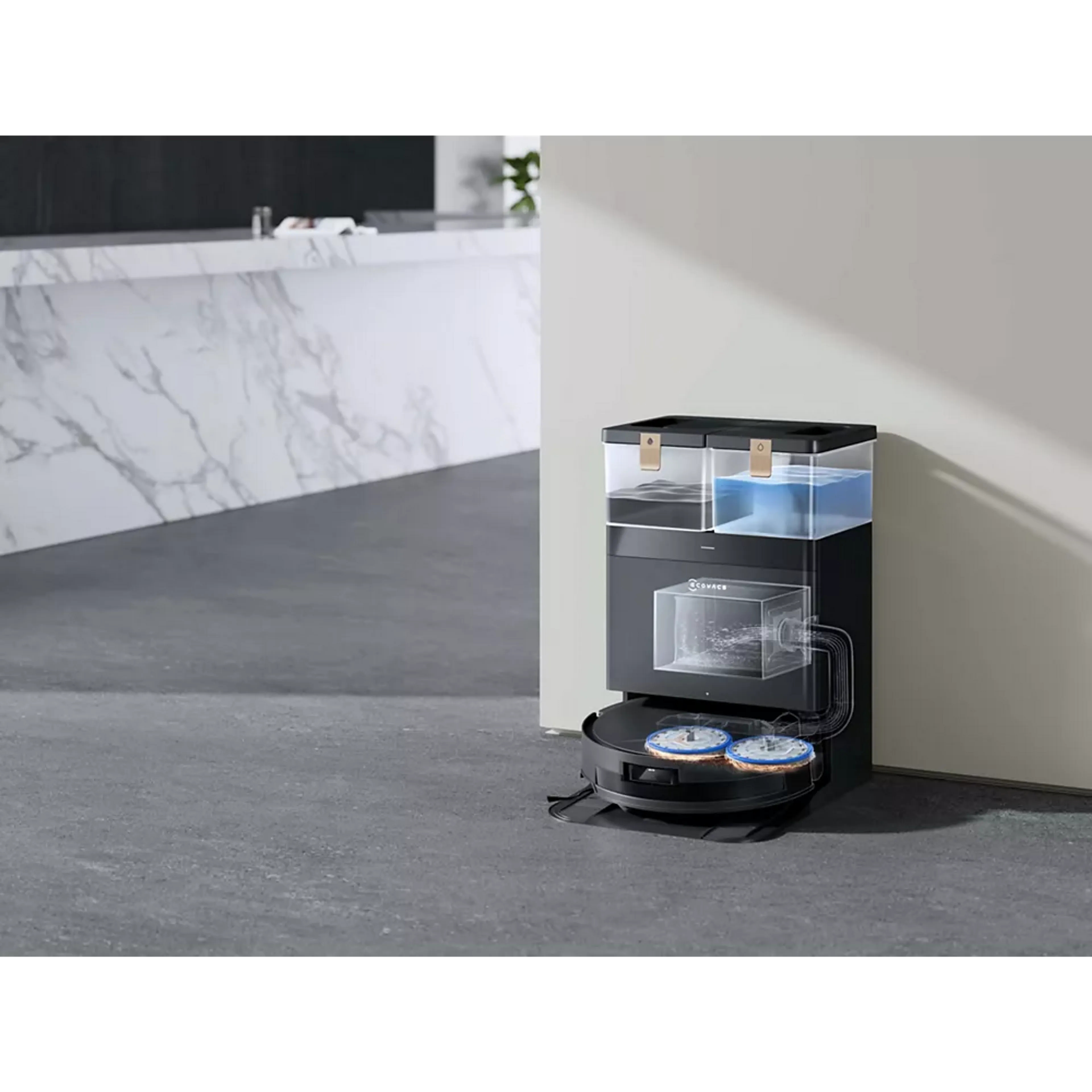 ECOVACS Robot vacuum cleaner Deebot T50 Max Pro Omni - Black image