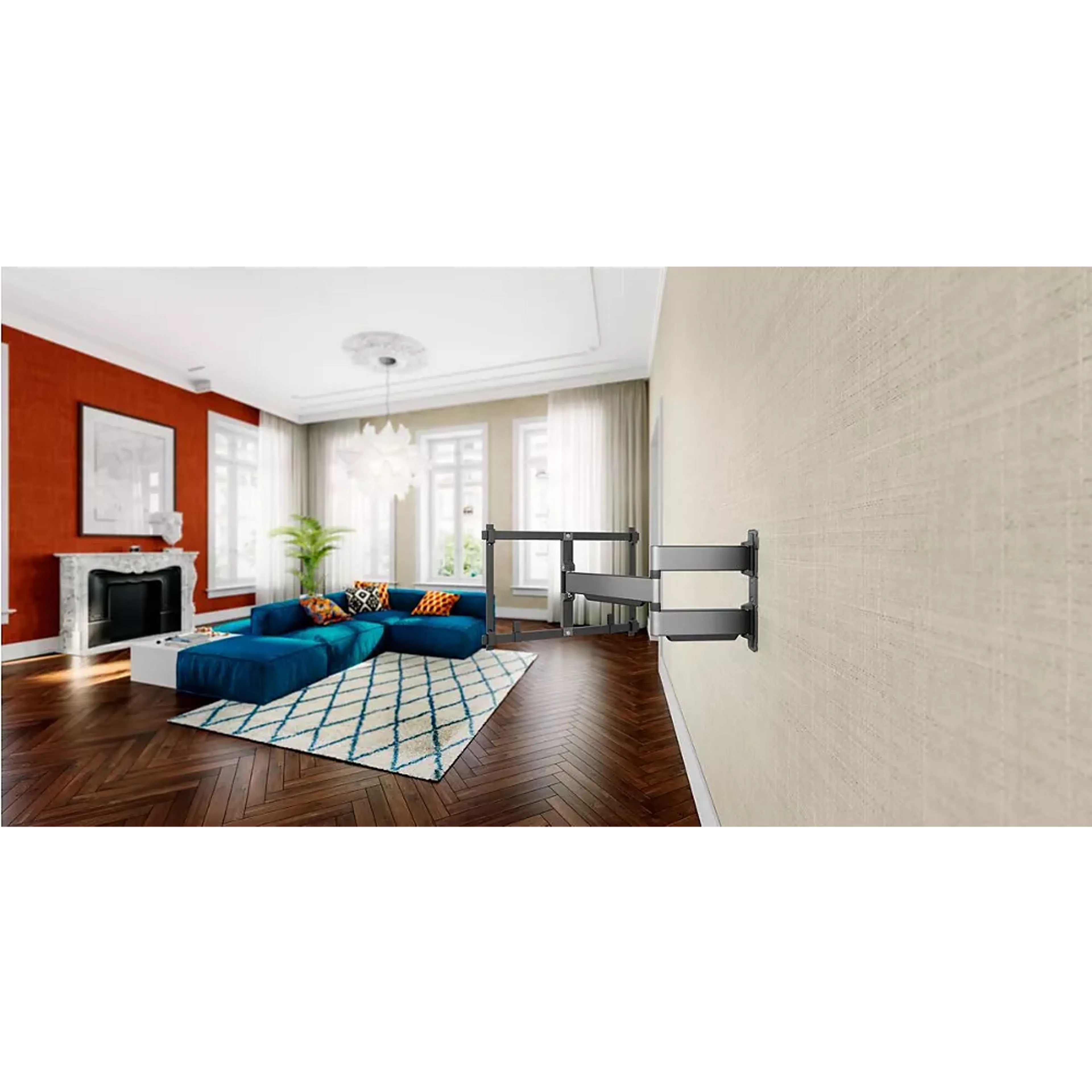 Vogels Support mural TV Elite TVM 5645 - 40" à 77" - Noir image