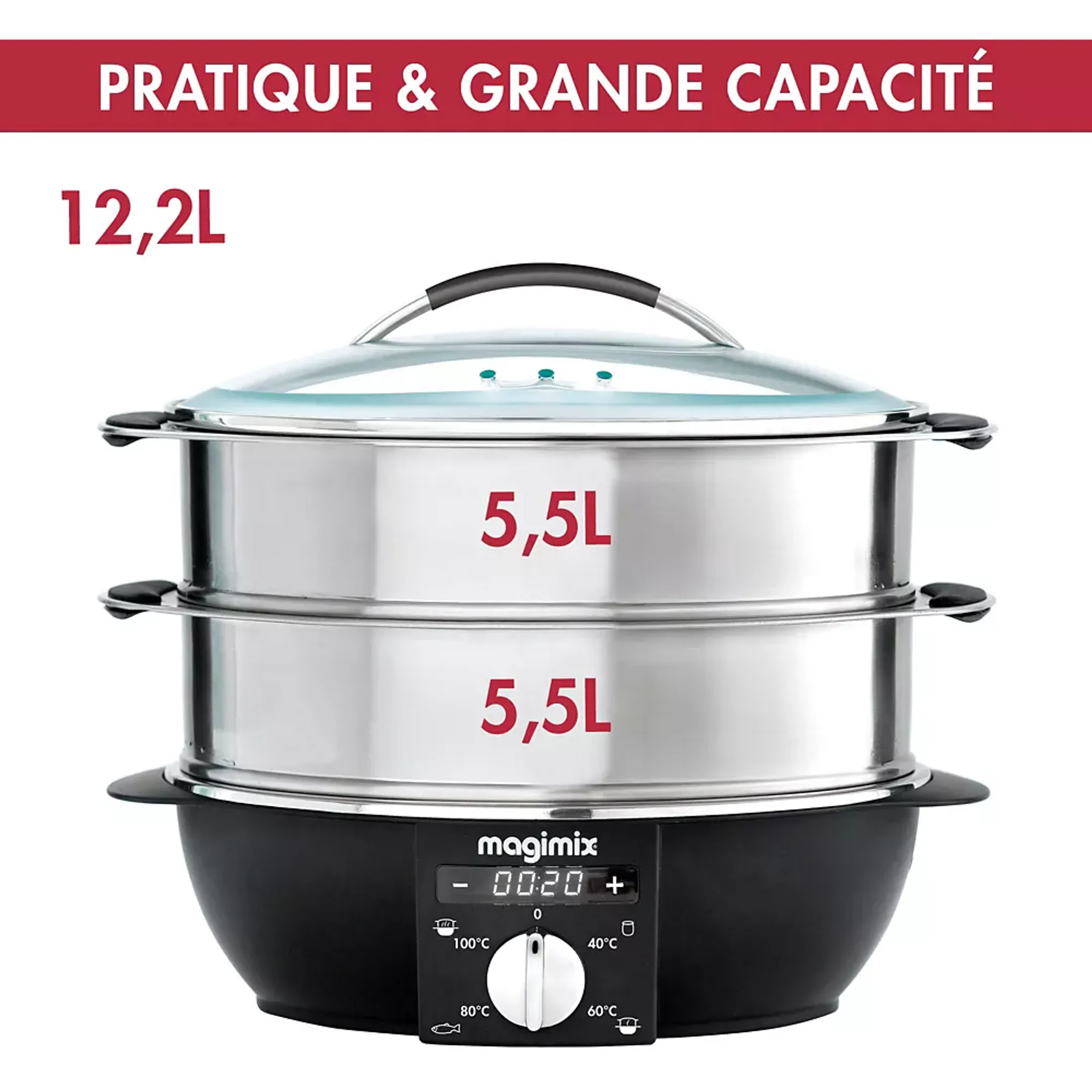 Magimix Cuiseur vapeur multifonction 11582 image