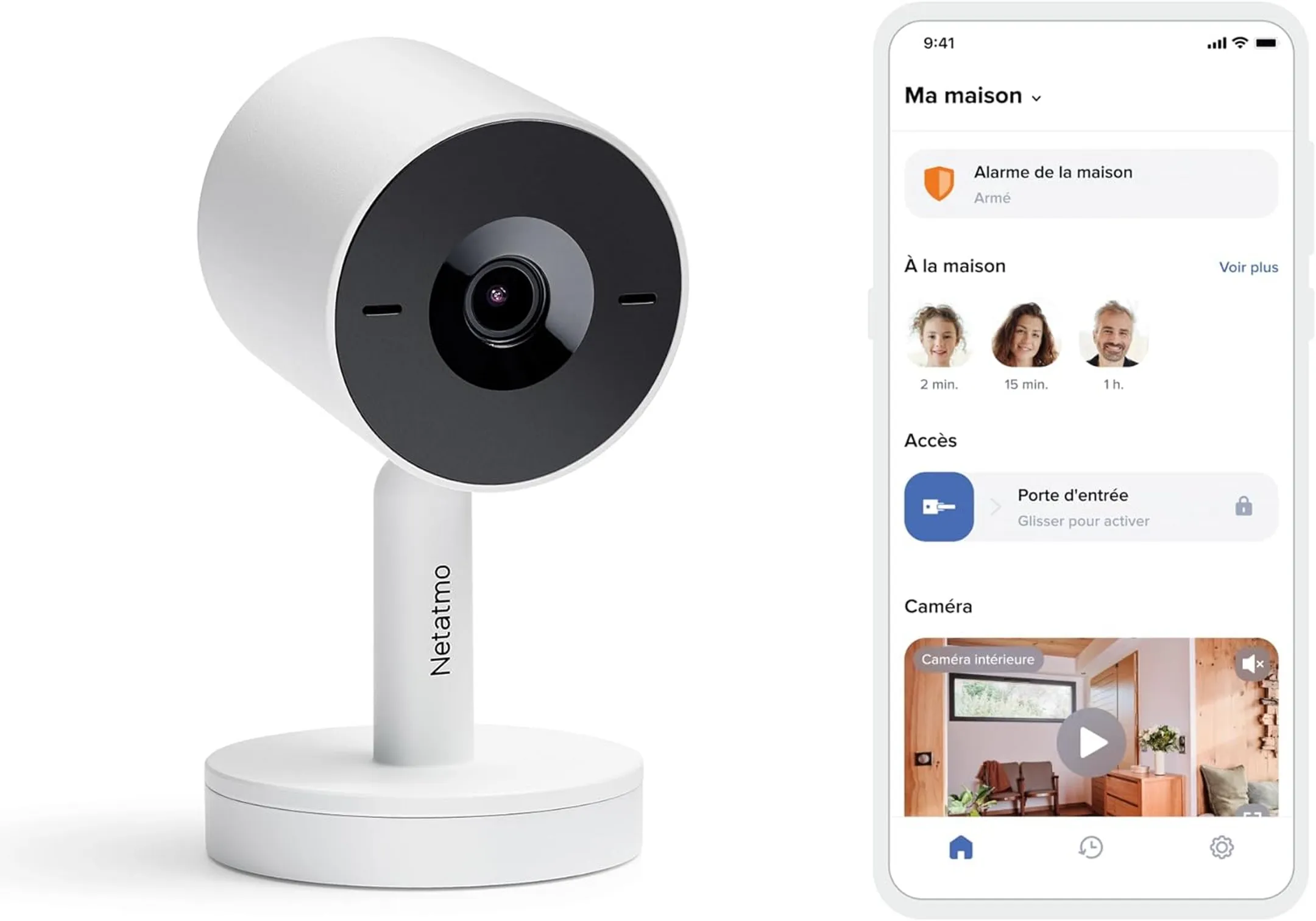 Netatmo Caméra de surveillance intérieur Advance - Blanc image