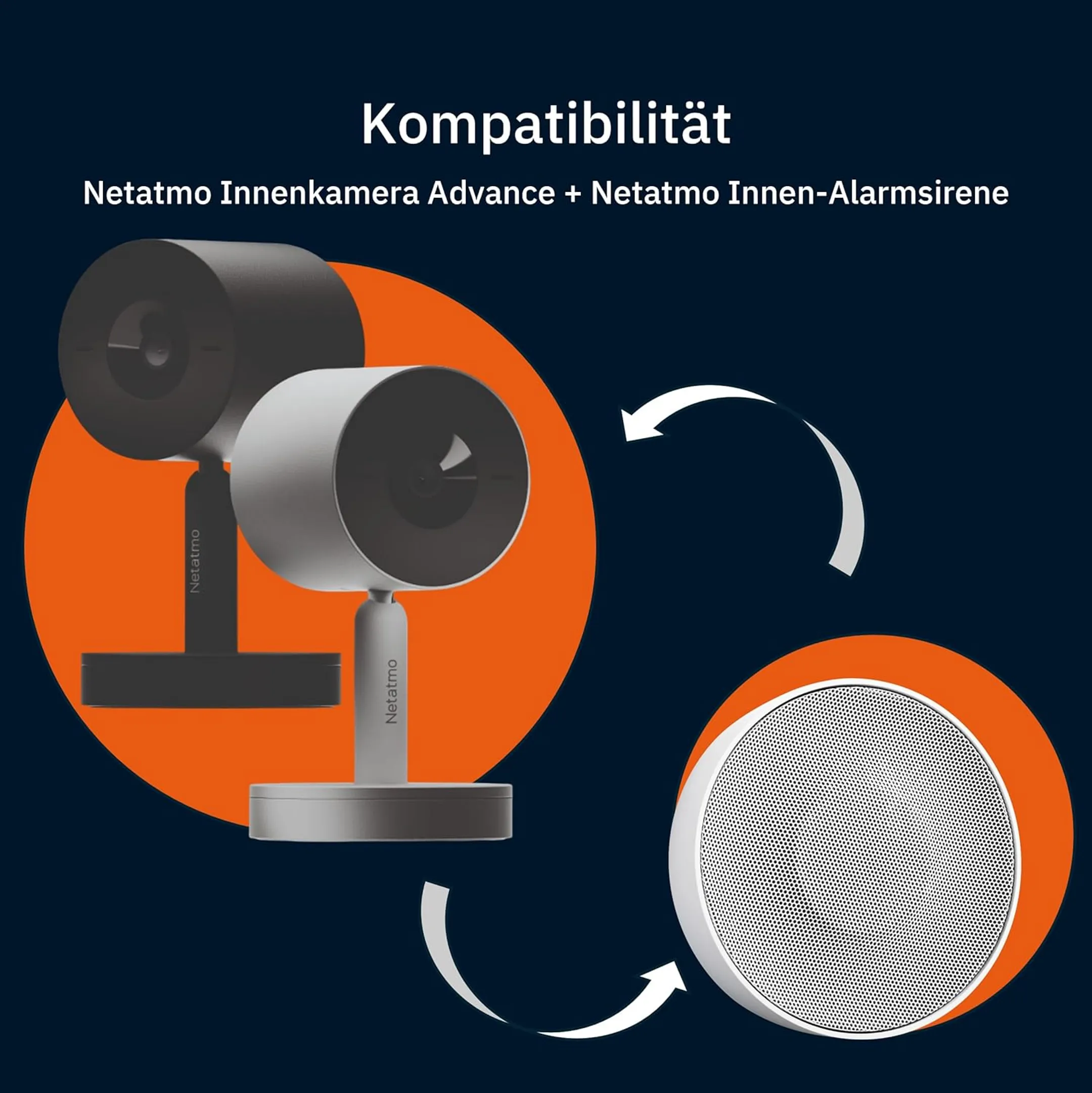Netatmo Indoor-Überwachungskamera Advance - Weiß image