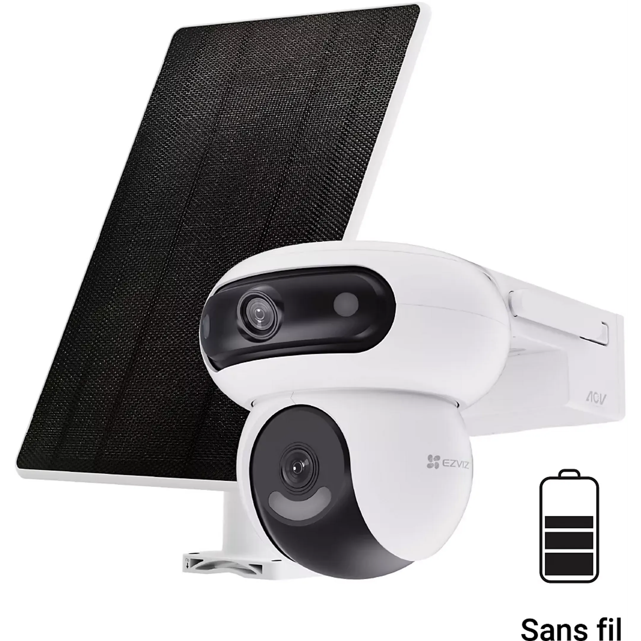 Ezviz Caméra de surveillance HB90 + Panneau solaire 8W image