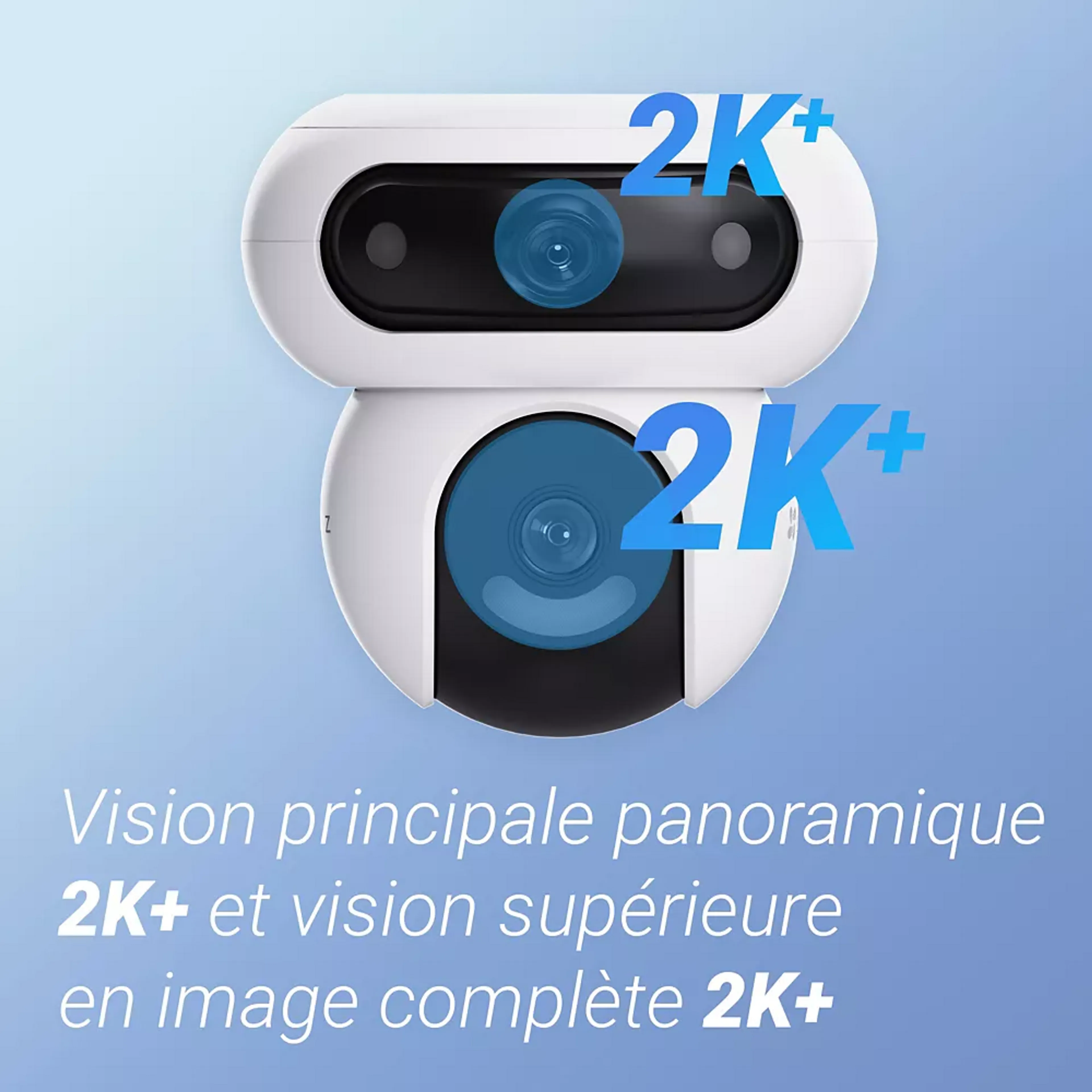Ezviz Caméra de surveillance HB90 + Panneau solaire 8W image