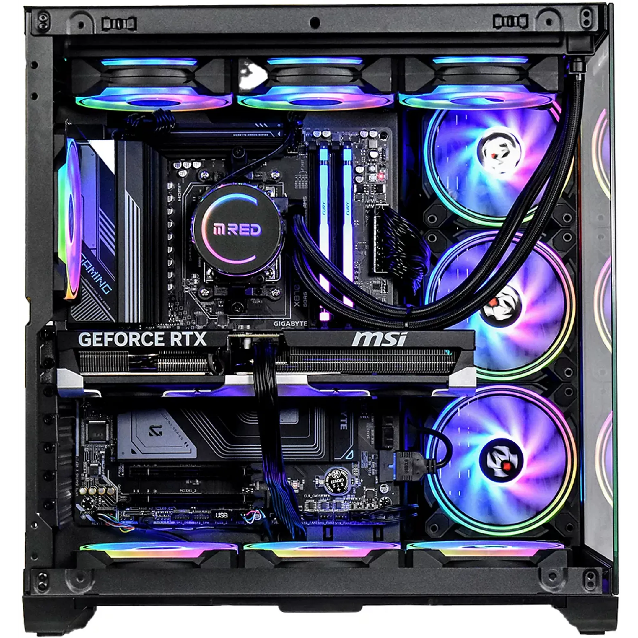 MRED PC Gamer Ryzen R7 32Go 2To RTX 5080 - CBТ060-01 image