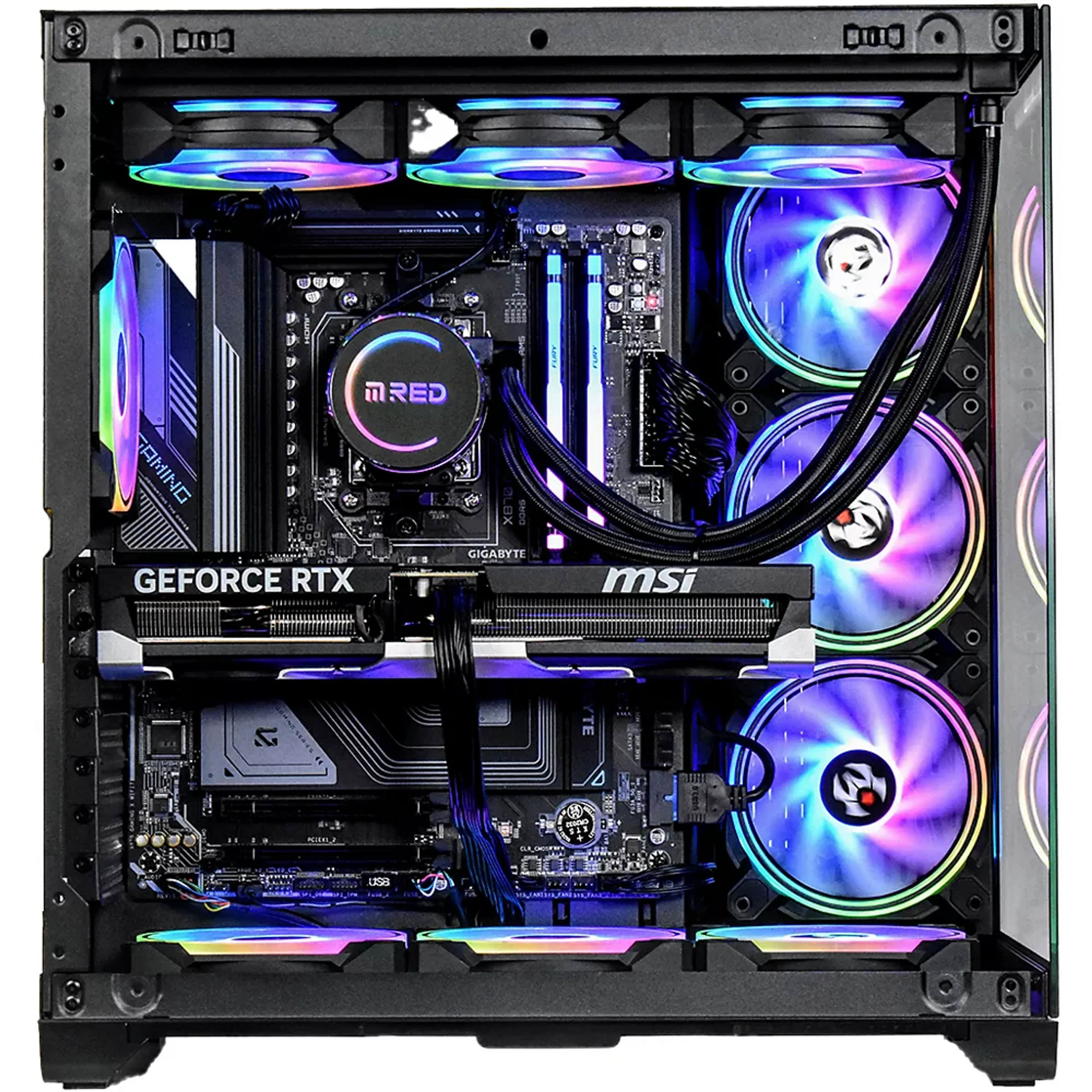 MRED PC Gamer Ryzen R7 32GB 2TB RTX 5080 - CBТ060-01 image