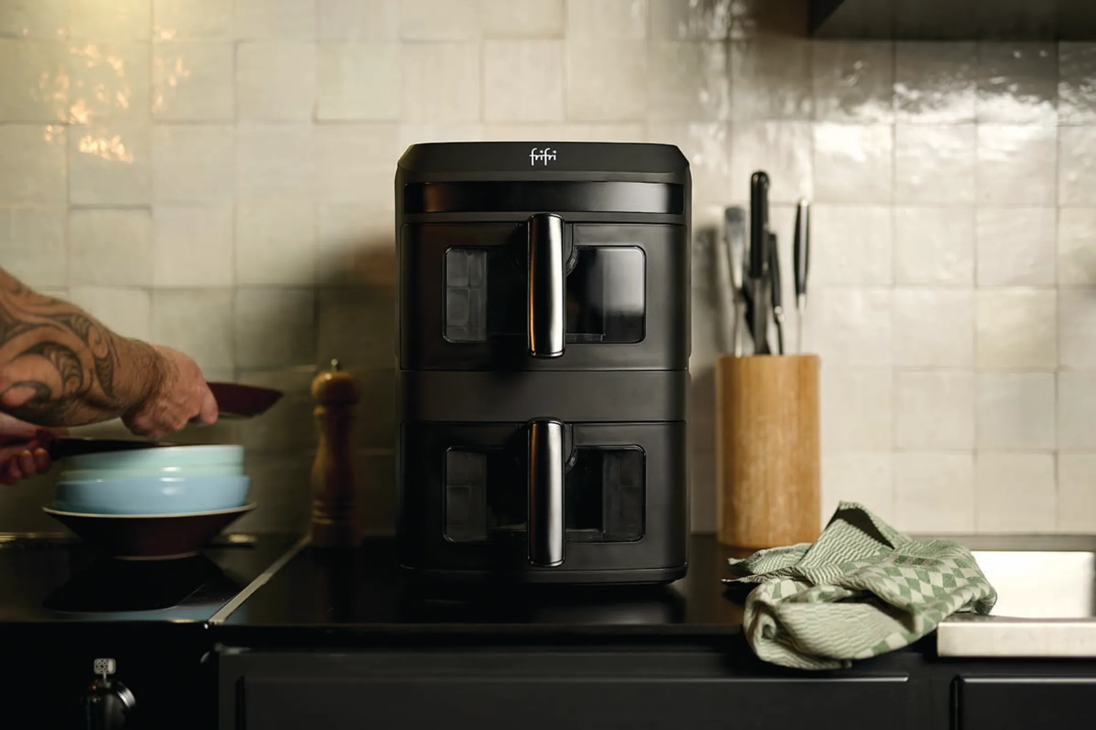 FriFri Airfryer Duo Slim FR0813028BLP image