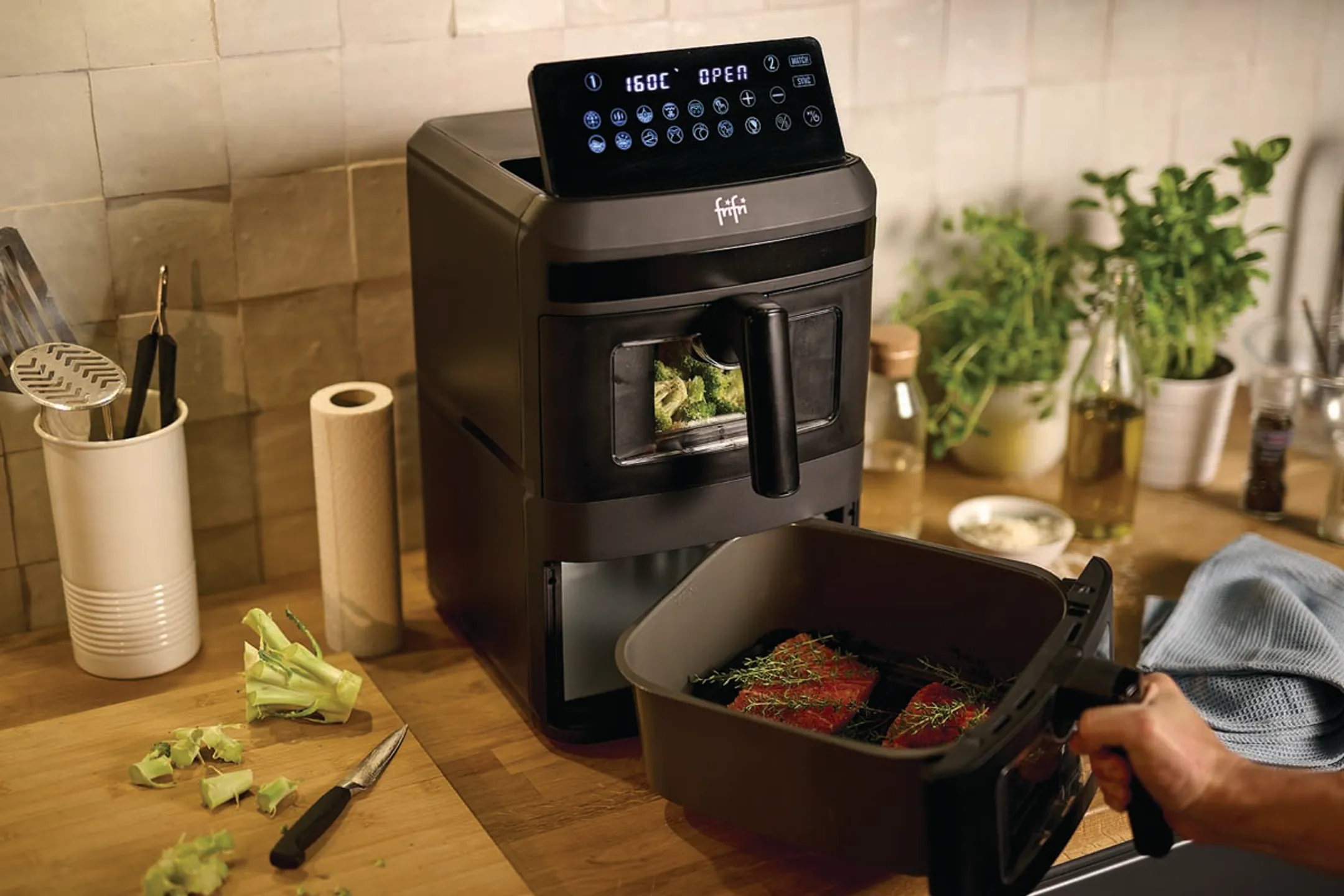 FriFri Airfryer Duo Slim FR0813028BLP image