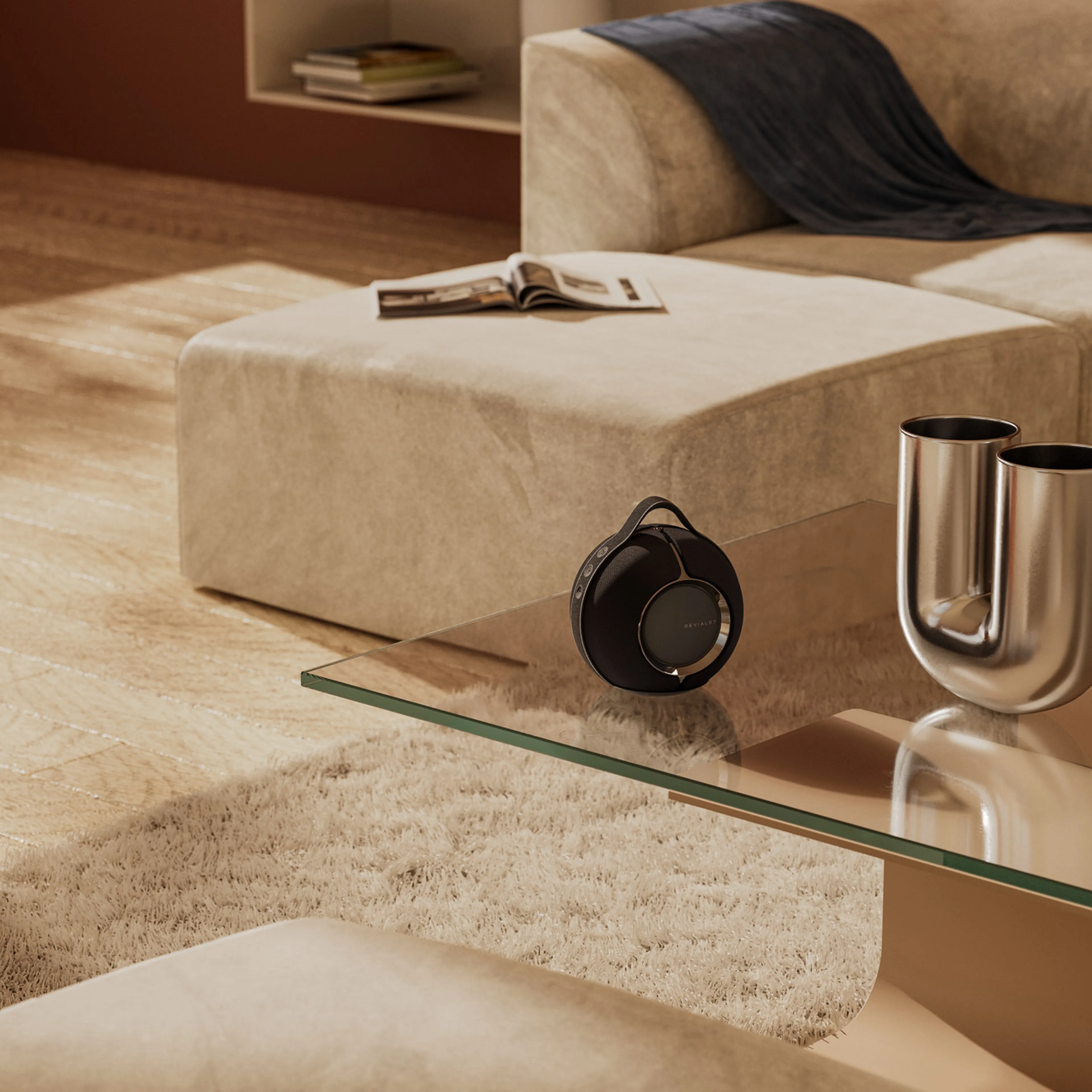 DEVIALET Wi-Fi & Bluetooth Speaker Mania - Deep Black image