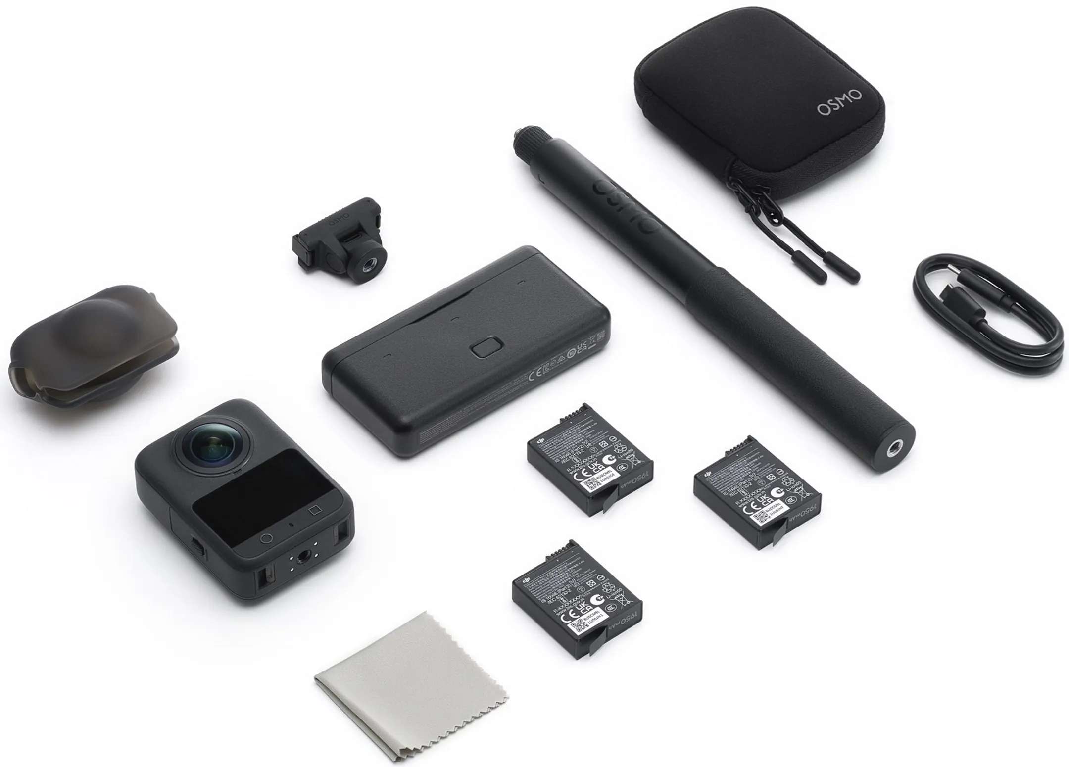 DJI Action Cam 360° OSMO 360 Bundle aventure - Noir image