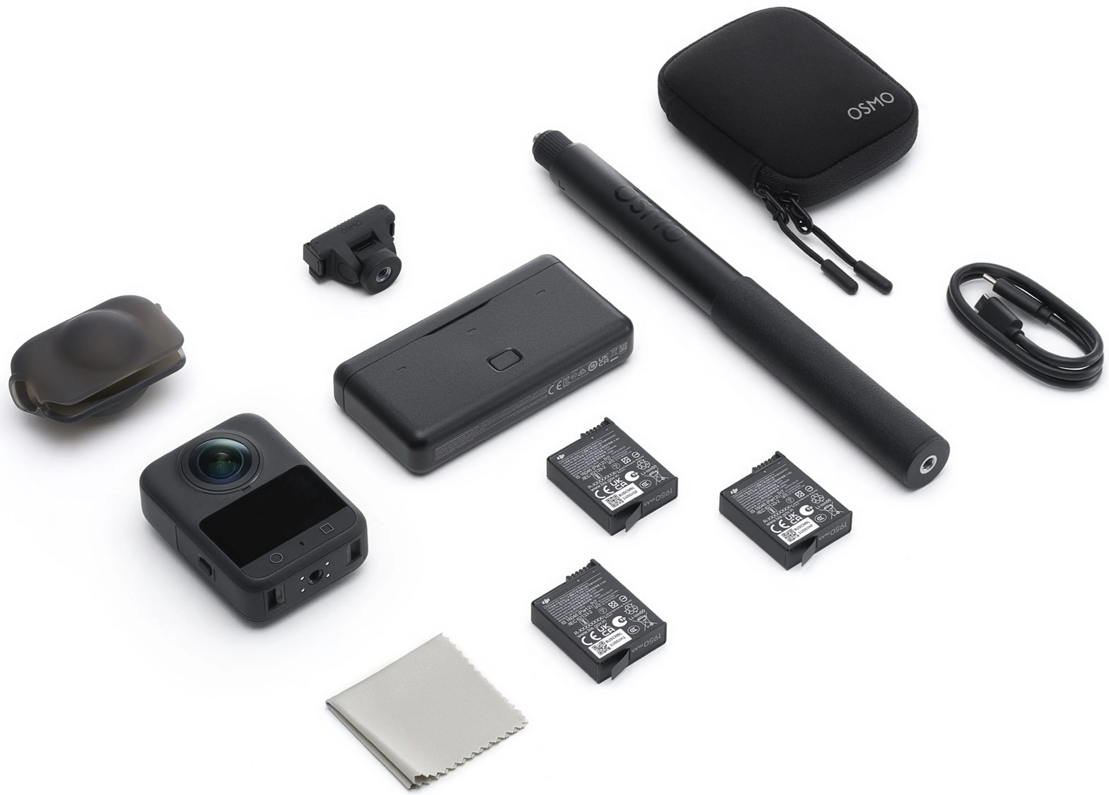 DJI Action Cam 360° OSMO 360 Adventure Combo - Black image