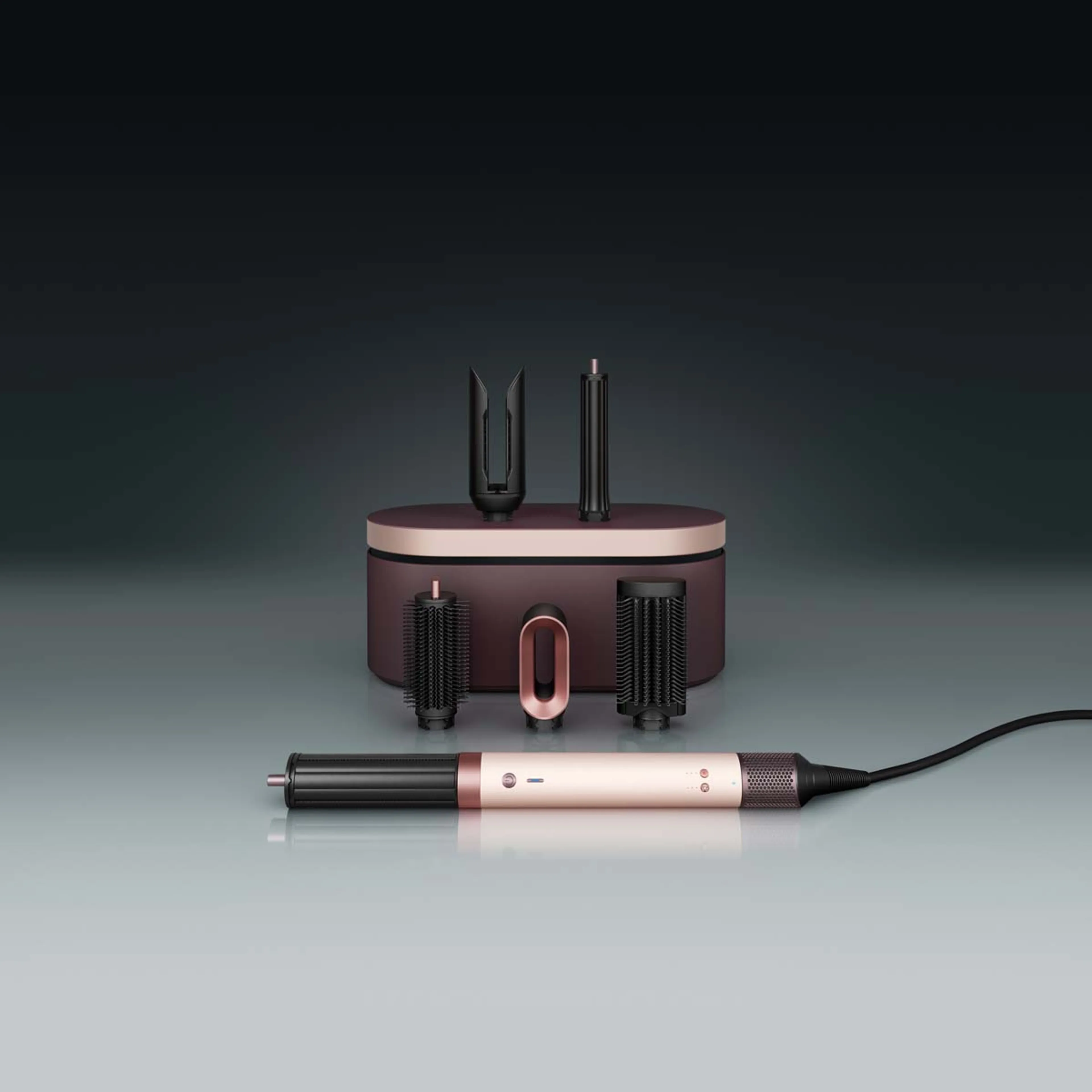 Dyson Airwrap Co-anda 2x - straight to wavy hair - Ceramic Pink image