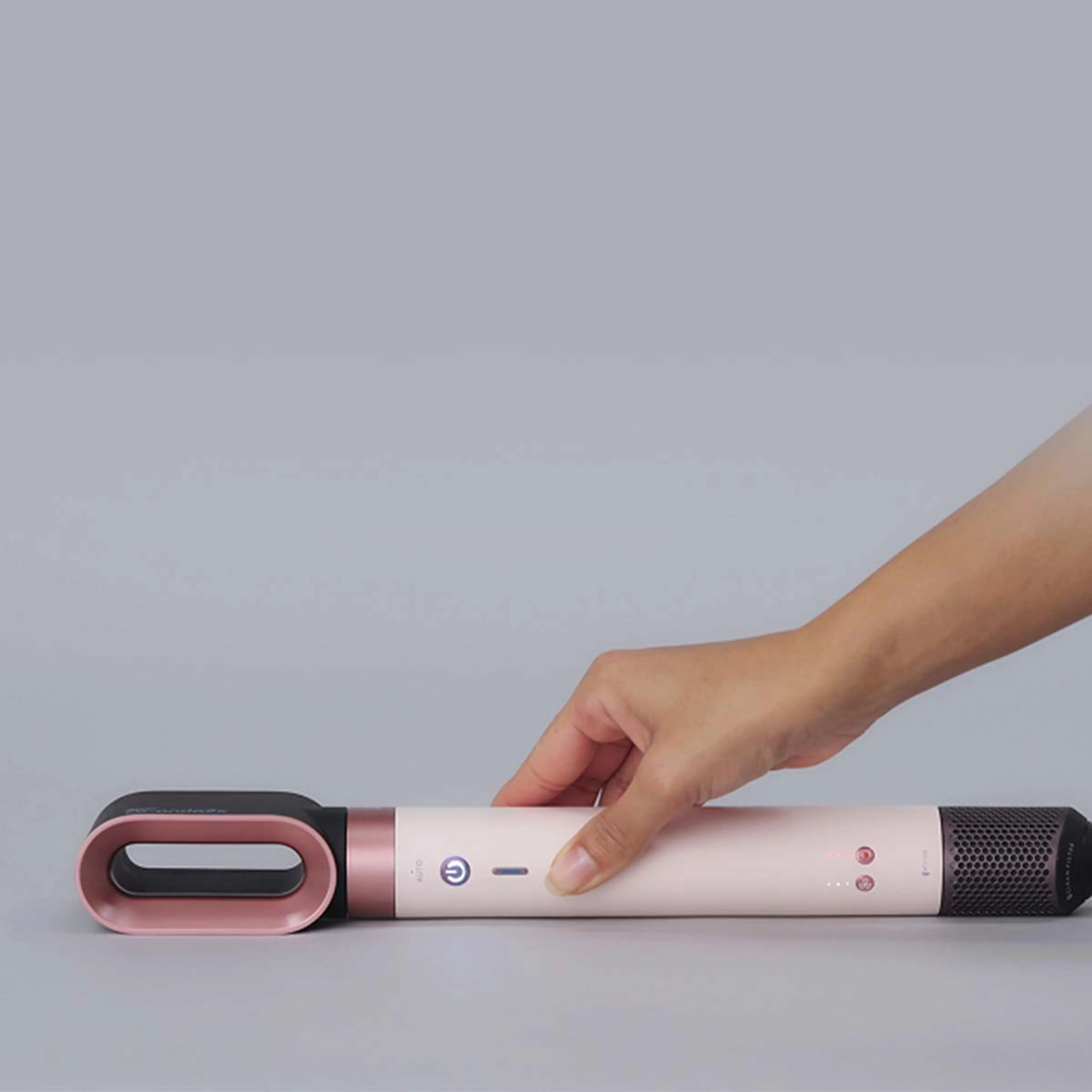 Dyson Airwrap Co-anda 2x - straight to wavy hair - Ceramic Pink image