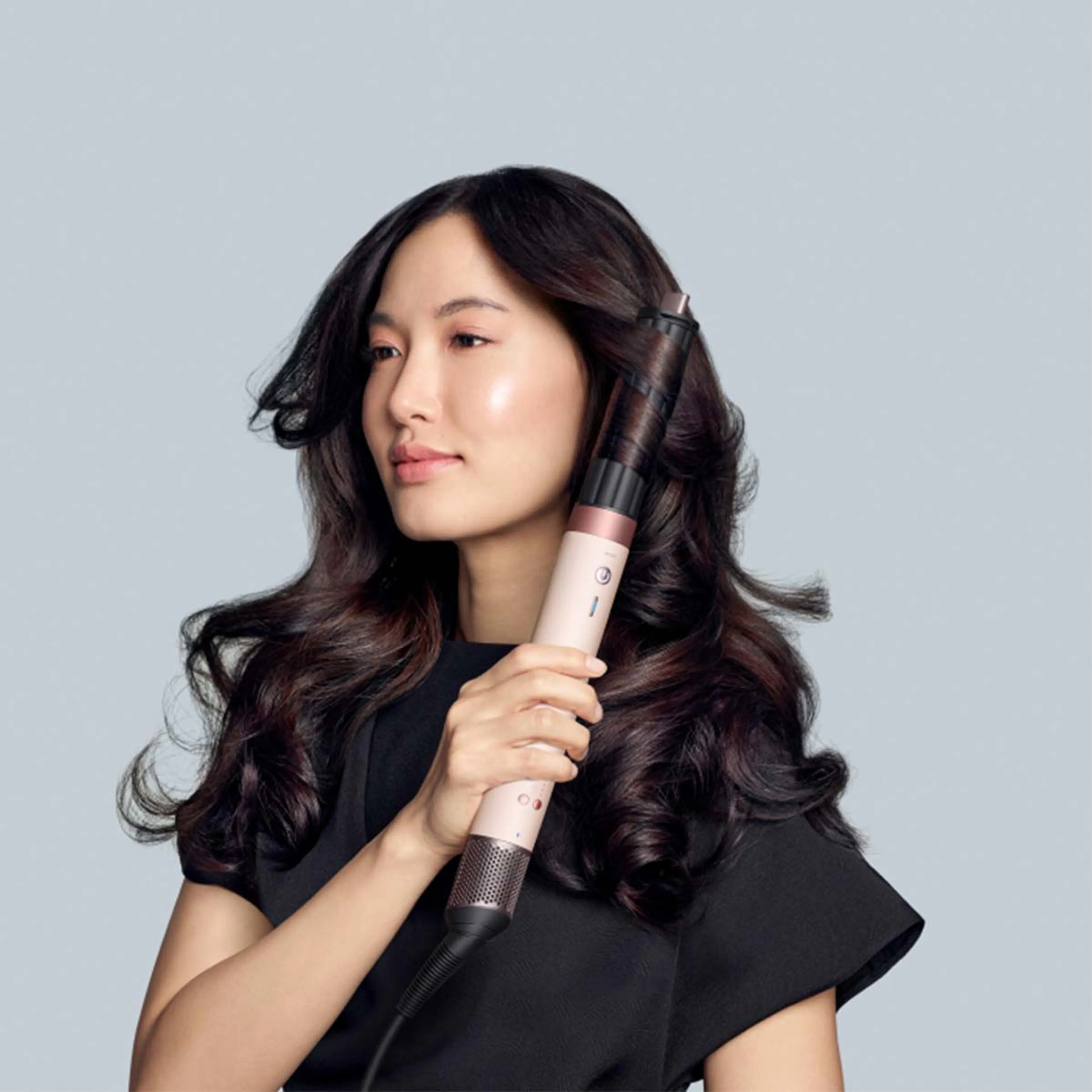 Dyson Airwrap Co-anda 2x - straight to wavy hair - Ceramic Pink image