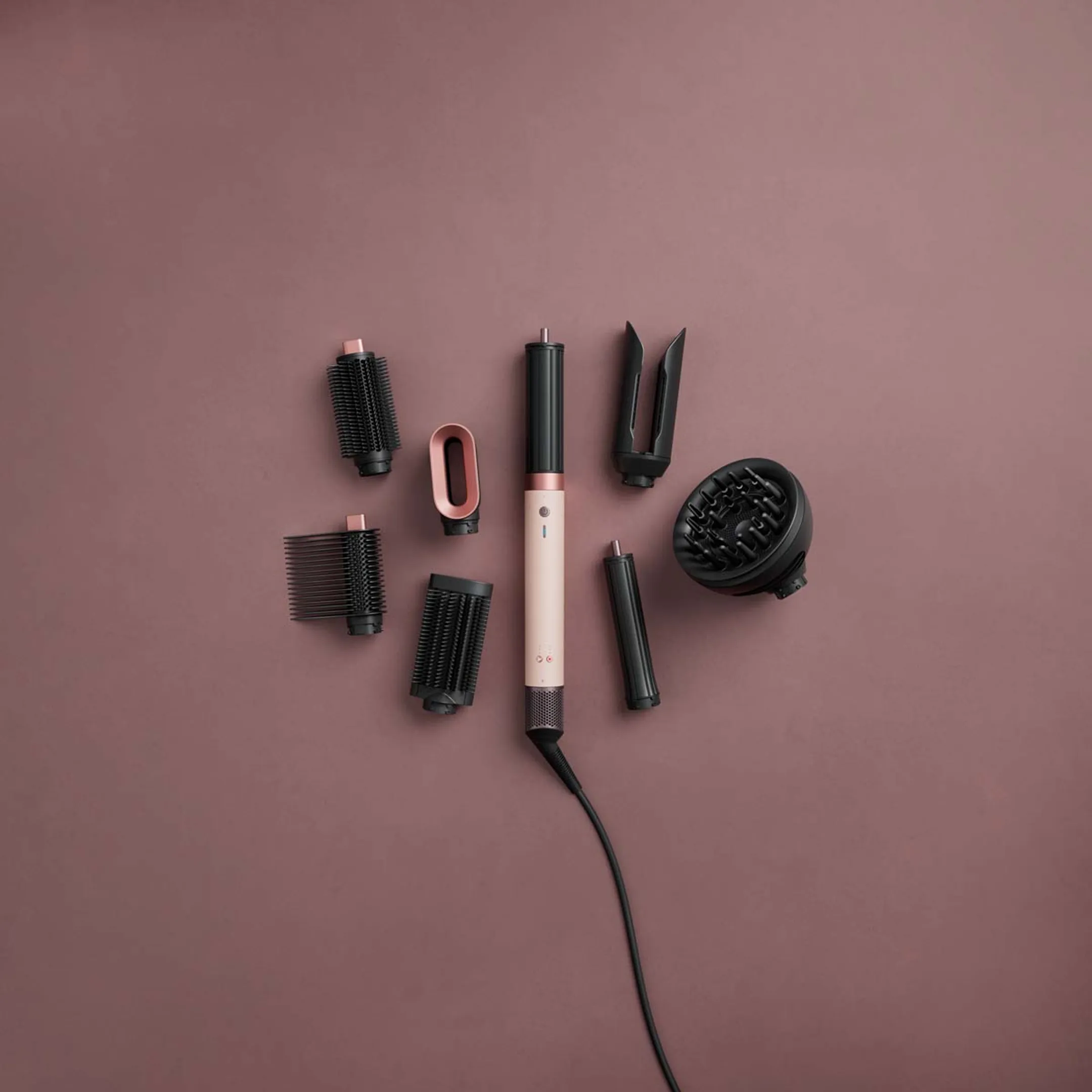 Dyson Airwrap Co-anda 2x – glattes bis gewelltes Haar – Ceramic Pink image