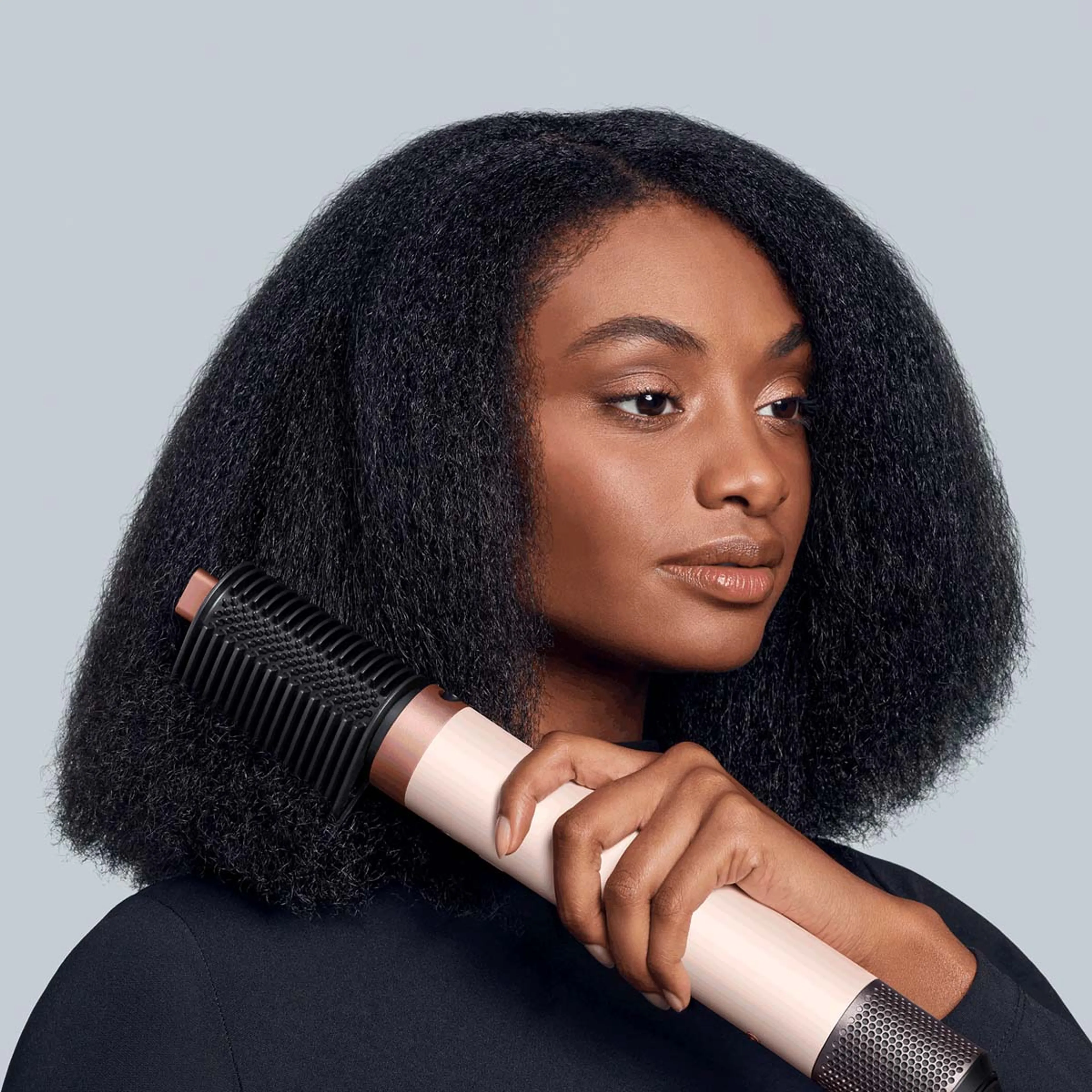 Dyson Airwrap Co-anda 2x - curly to kinky hair - Ceramic Pink image