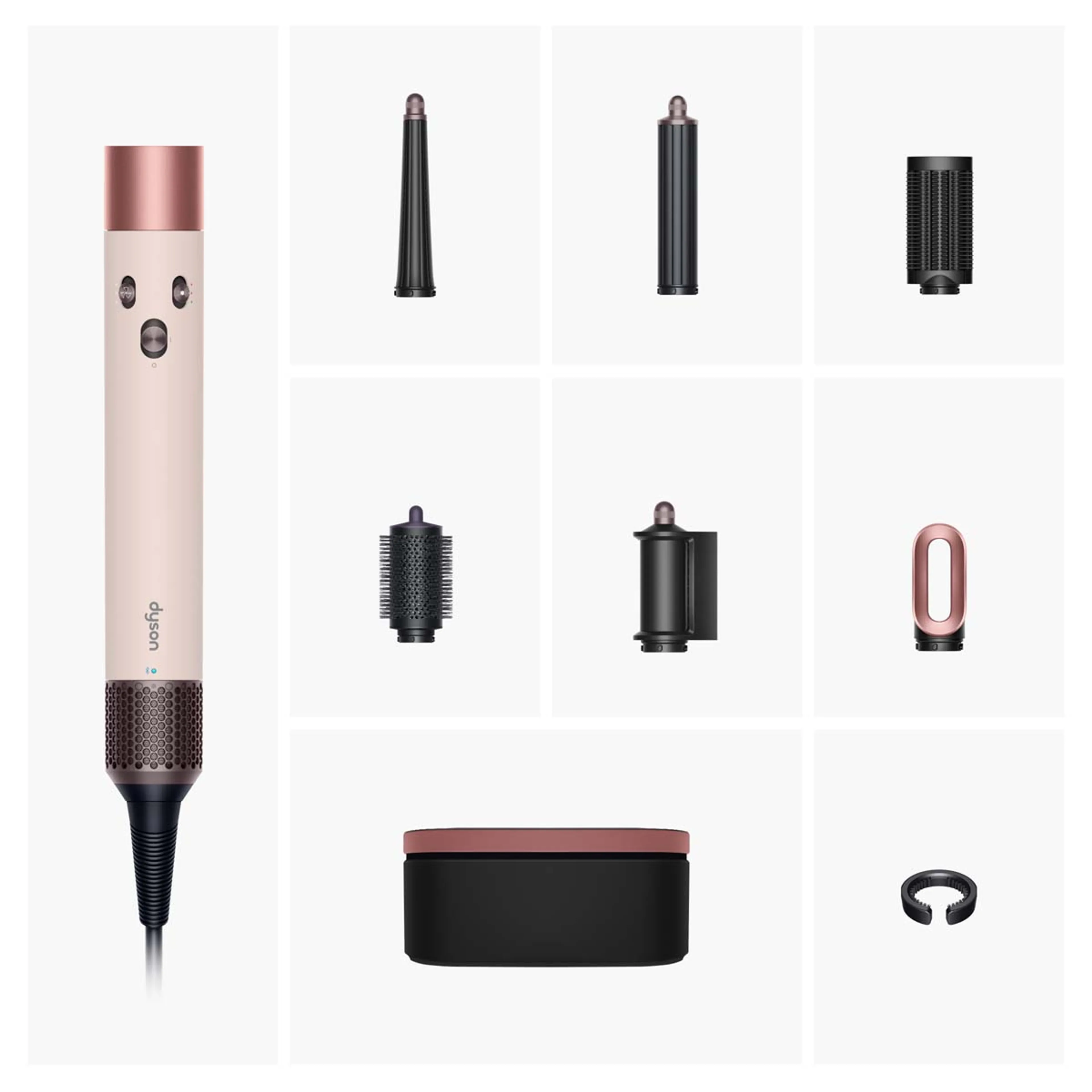 Dyson Airwrap i.d. - Straight to Wavy Hair - Ceramic Pink image