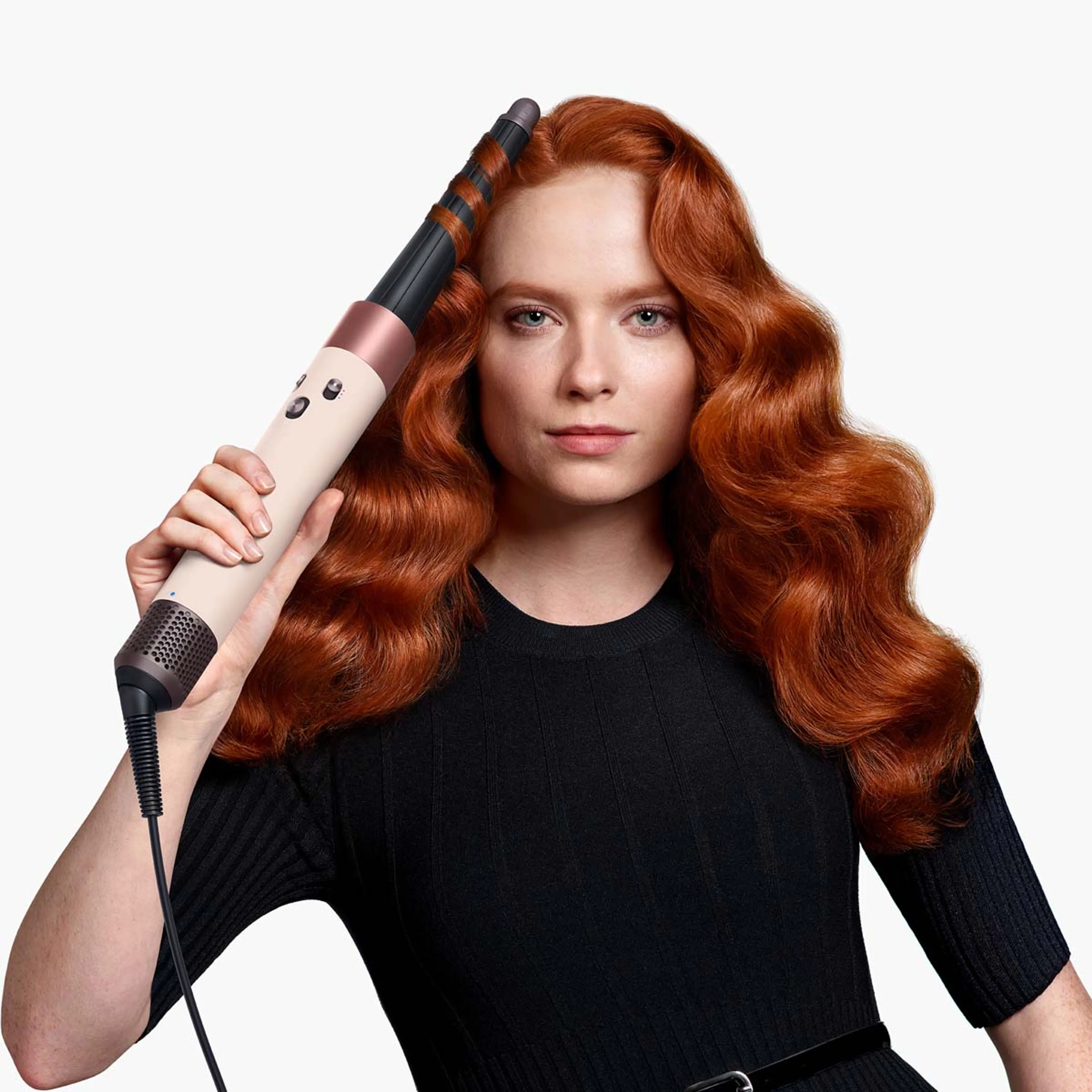 Dyson Airwrap i.d. - Straight to Wavy Hair - Ceramic Pink image