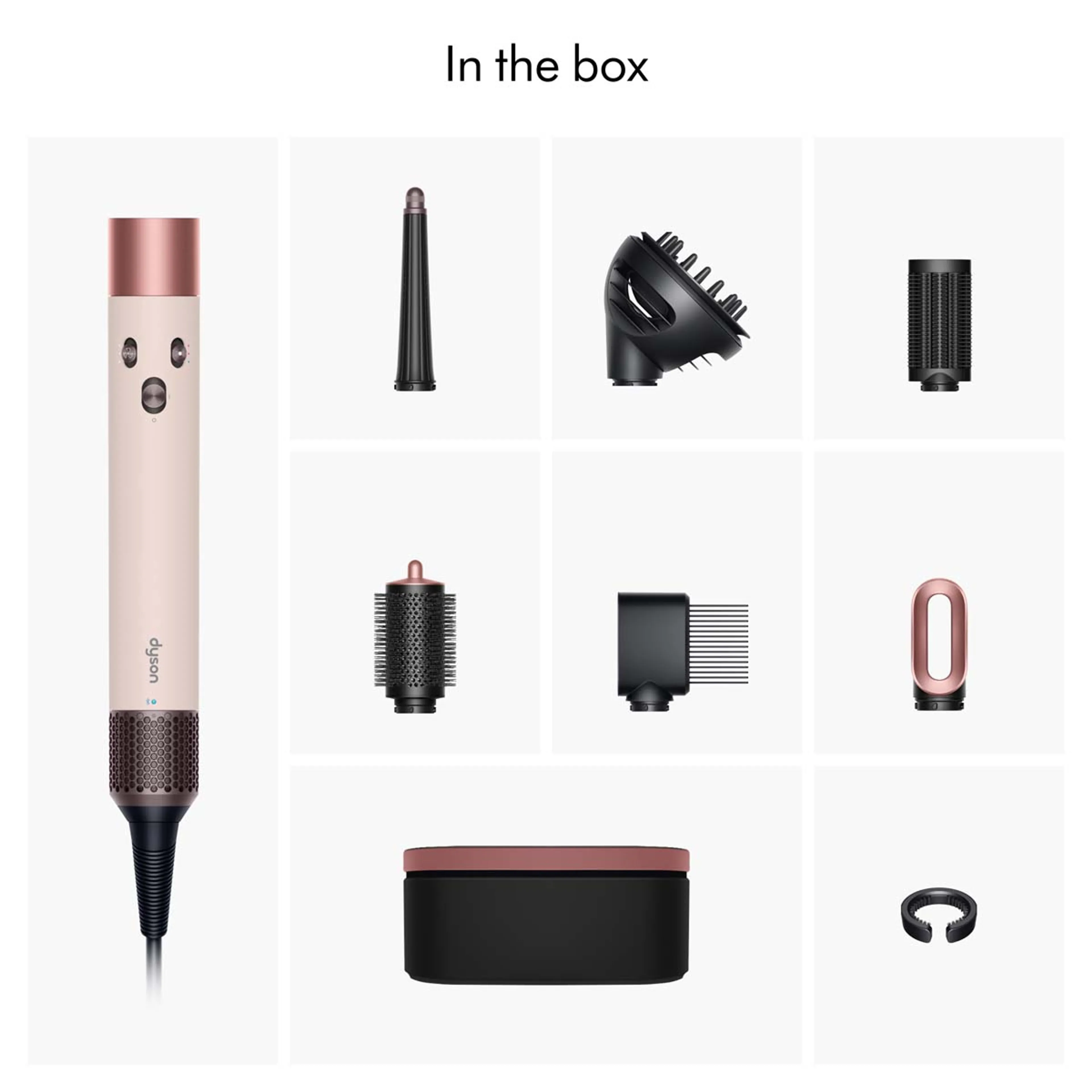 Dyson Airwrap i.d. - curly to kinky hair - Ceramic Pink image