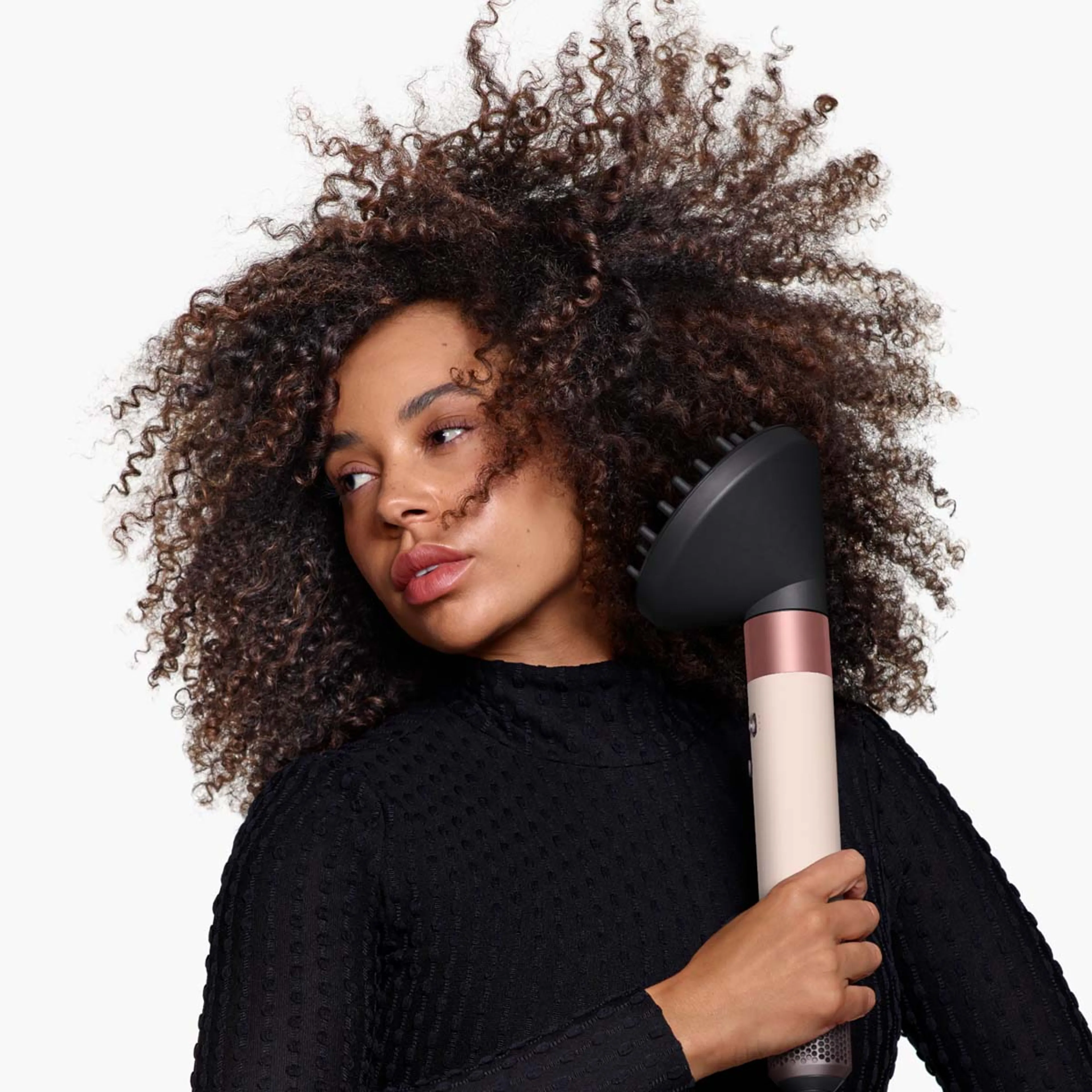 Dyson Airwrap i.d. - curly to kinky hair - Ceramic Pink image