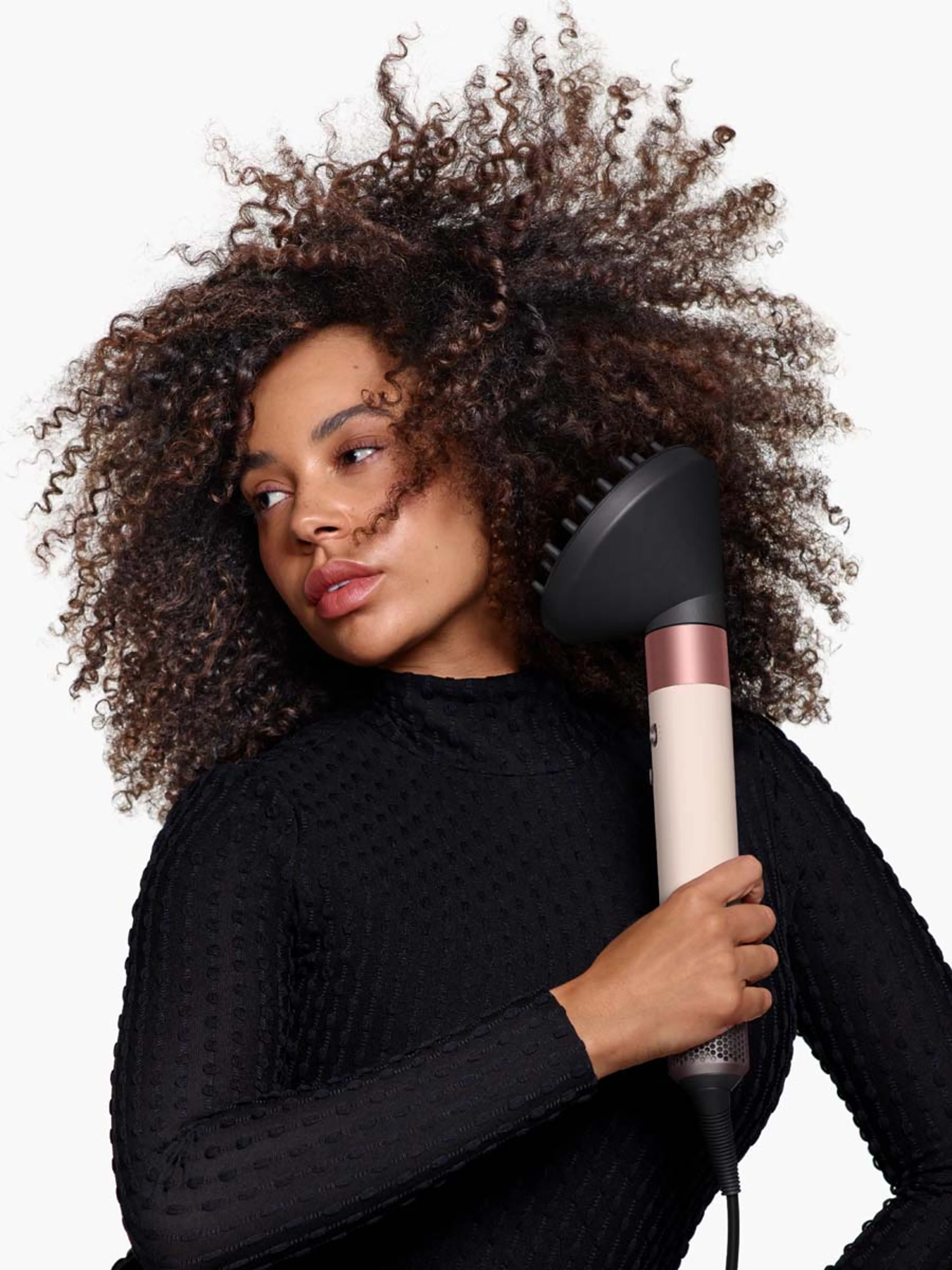 Dyson Airwrap i.d. - curly to kinky hair - Ceramic Pink image