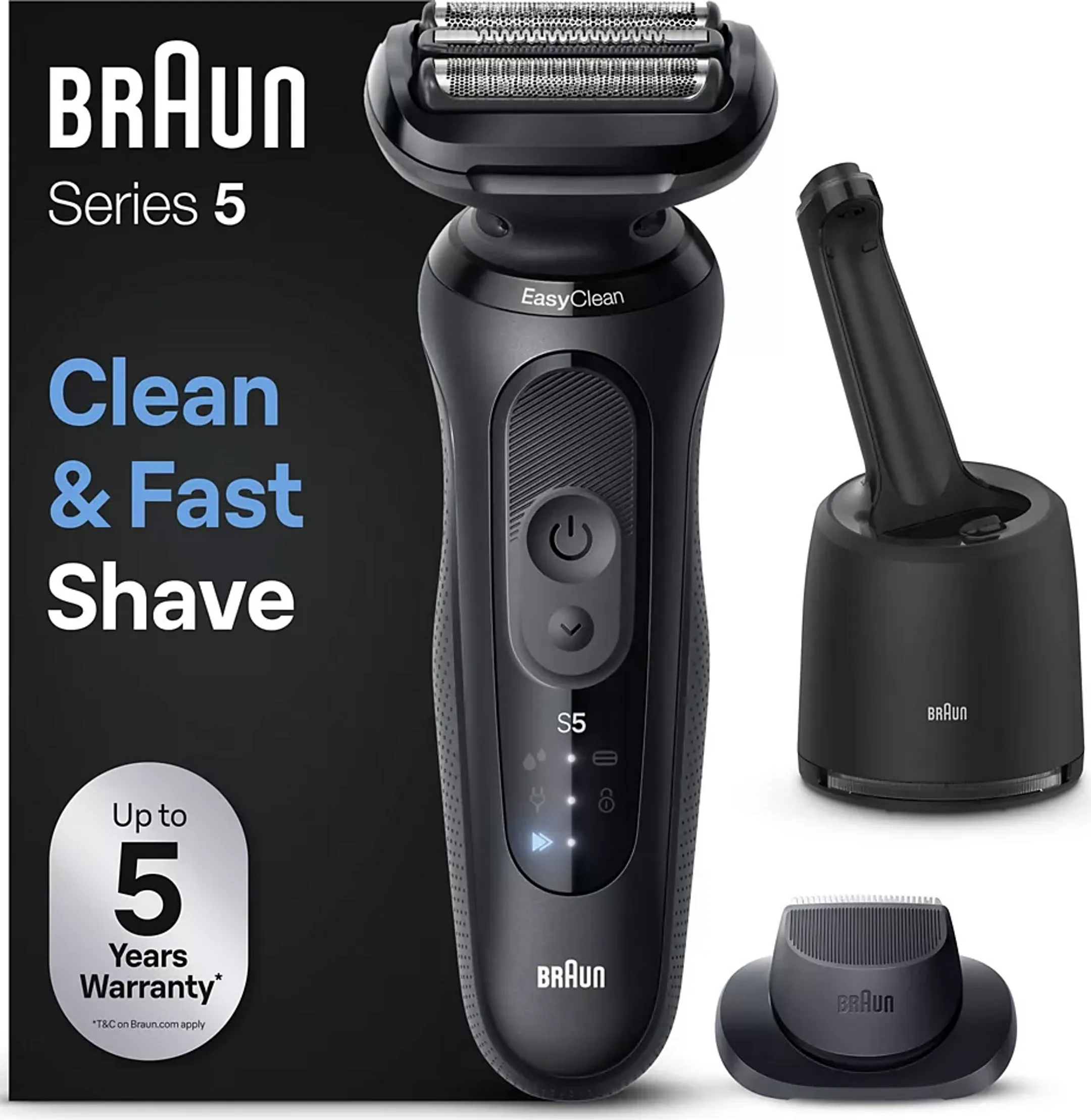 Braun Electric shaver Series 5 52-N7200cc image
