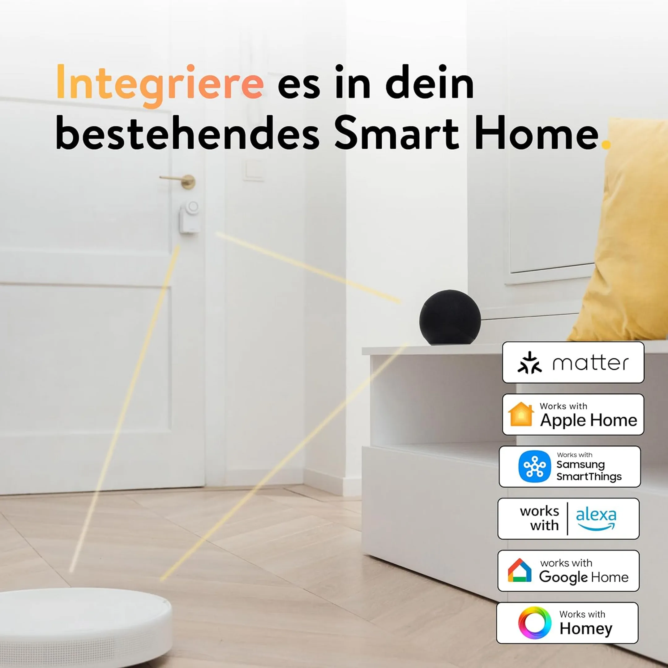 NUKI Connected Lock Smart Lock Go - Weiß image