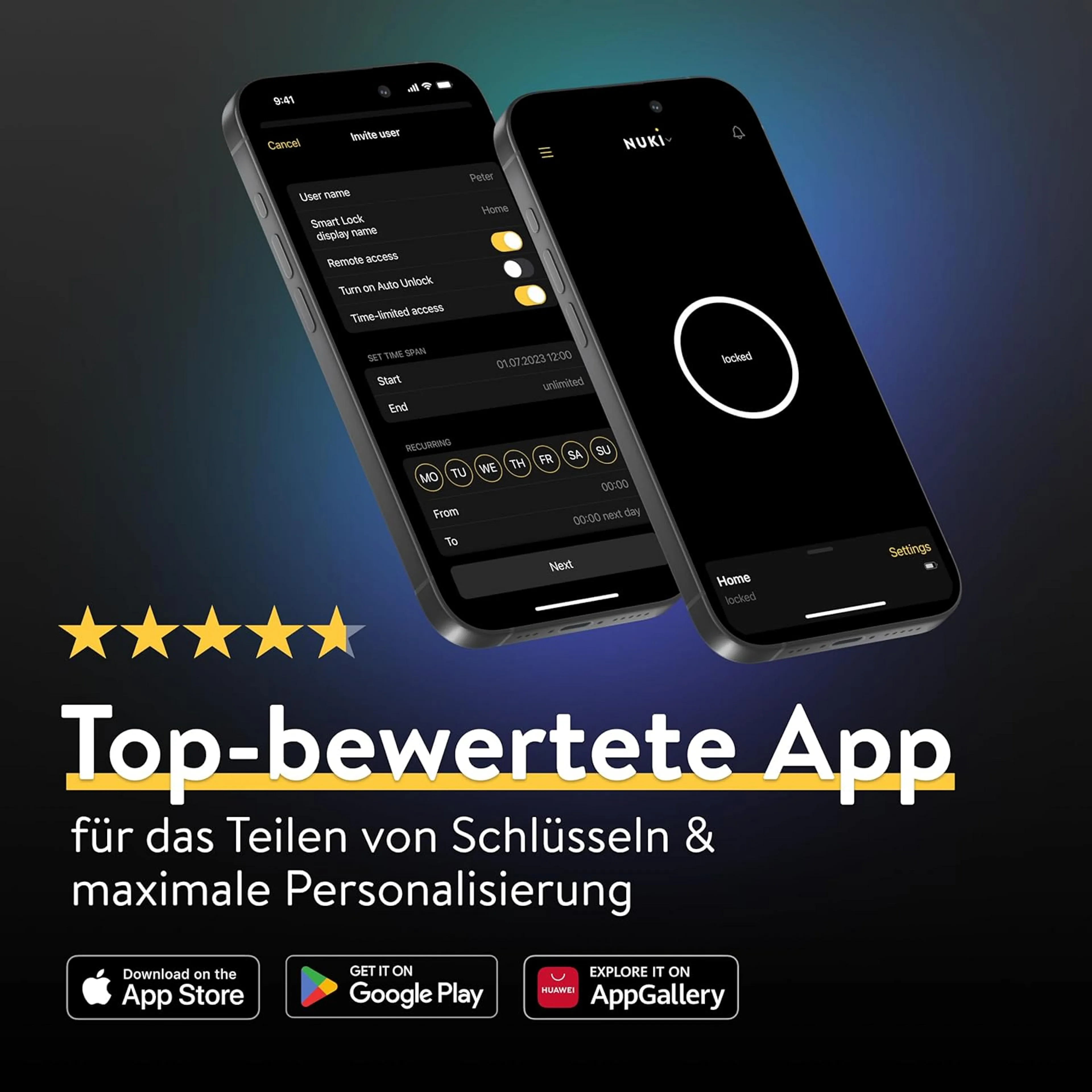 NUKI Connected Lock Smart Lock Go - Weiß image