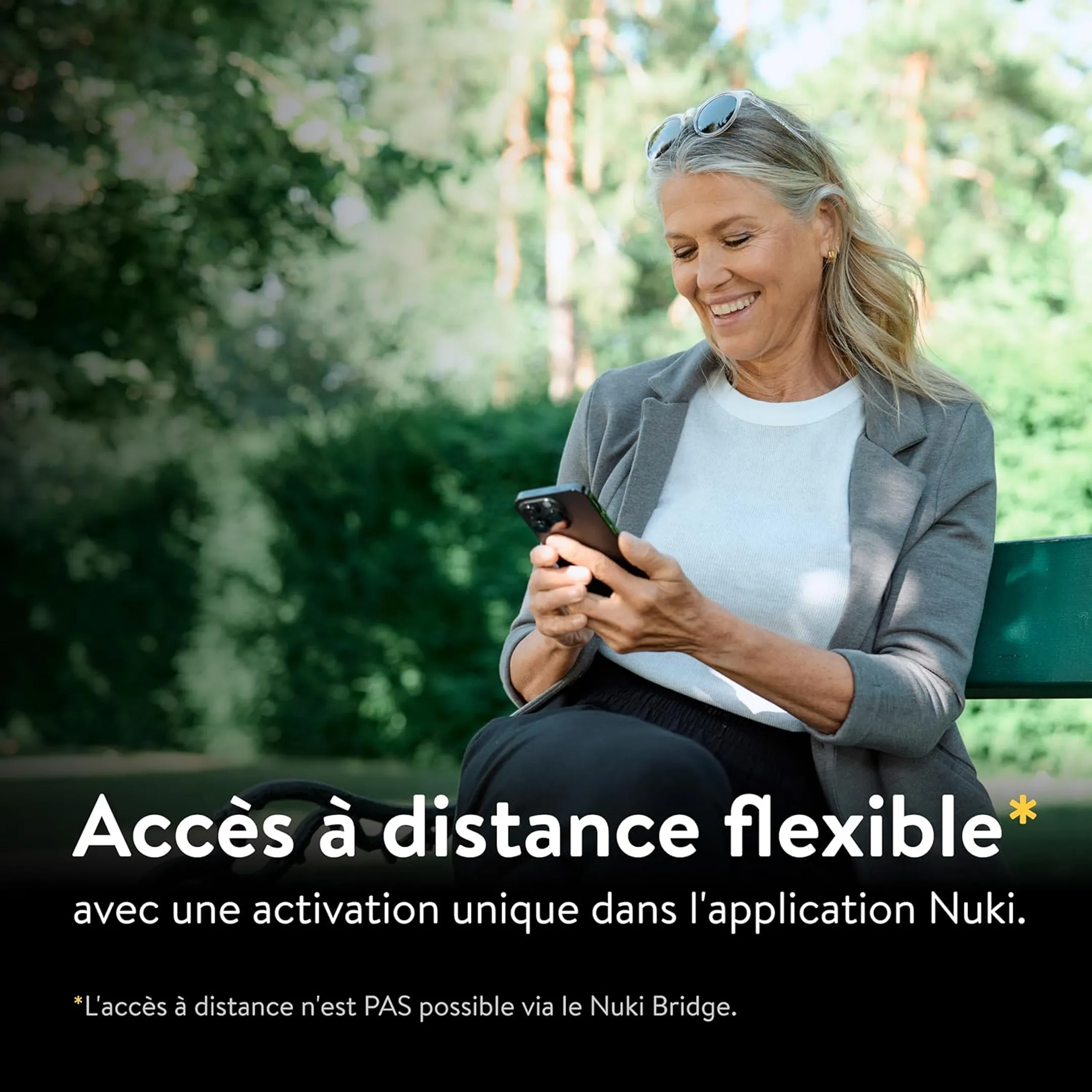 NUKI Serrure connecté Smart Lock Go - Blanc image