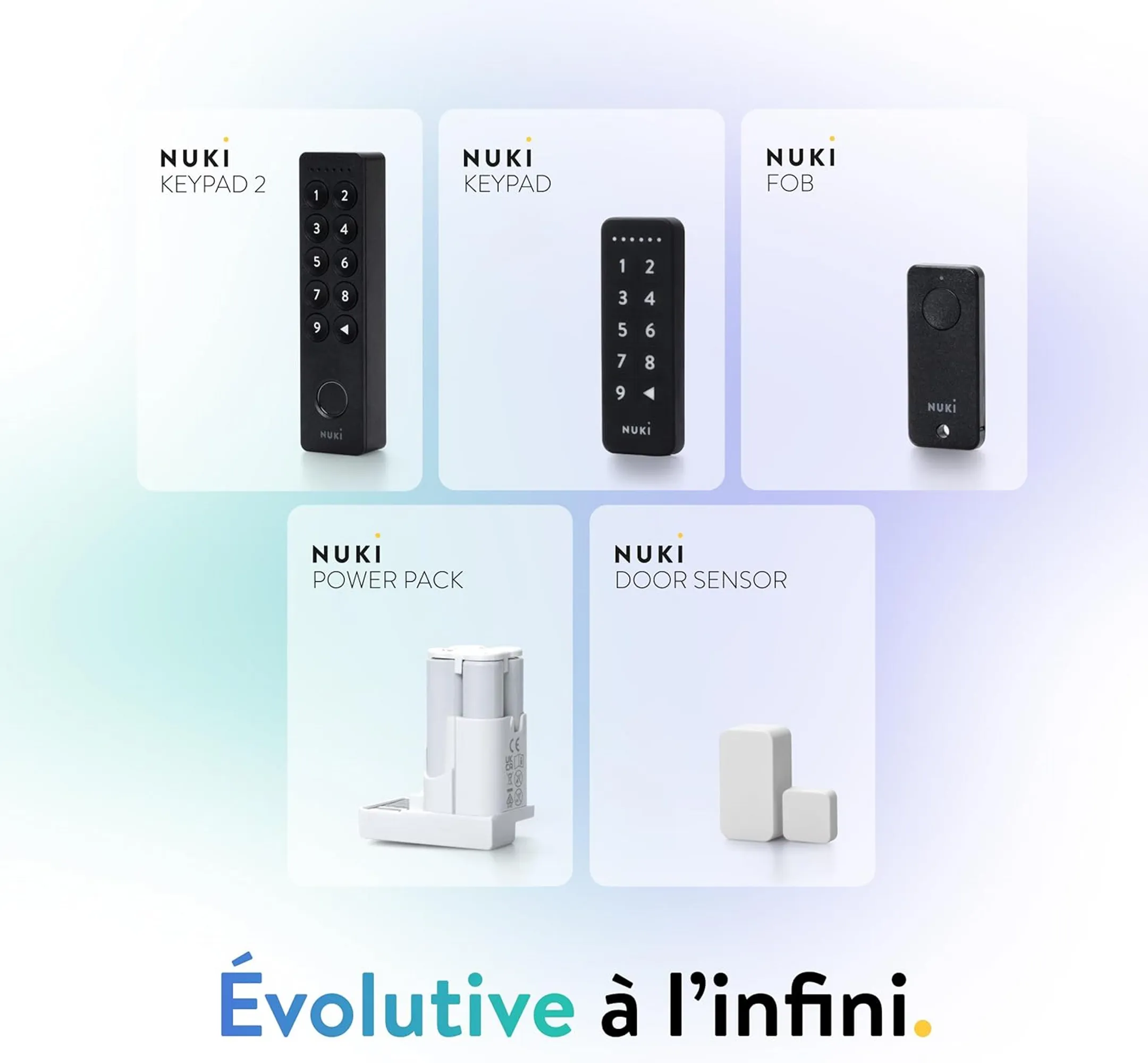 NUKI Serrure connecté Smart Lock Go - Blanc image