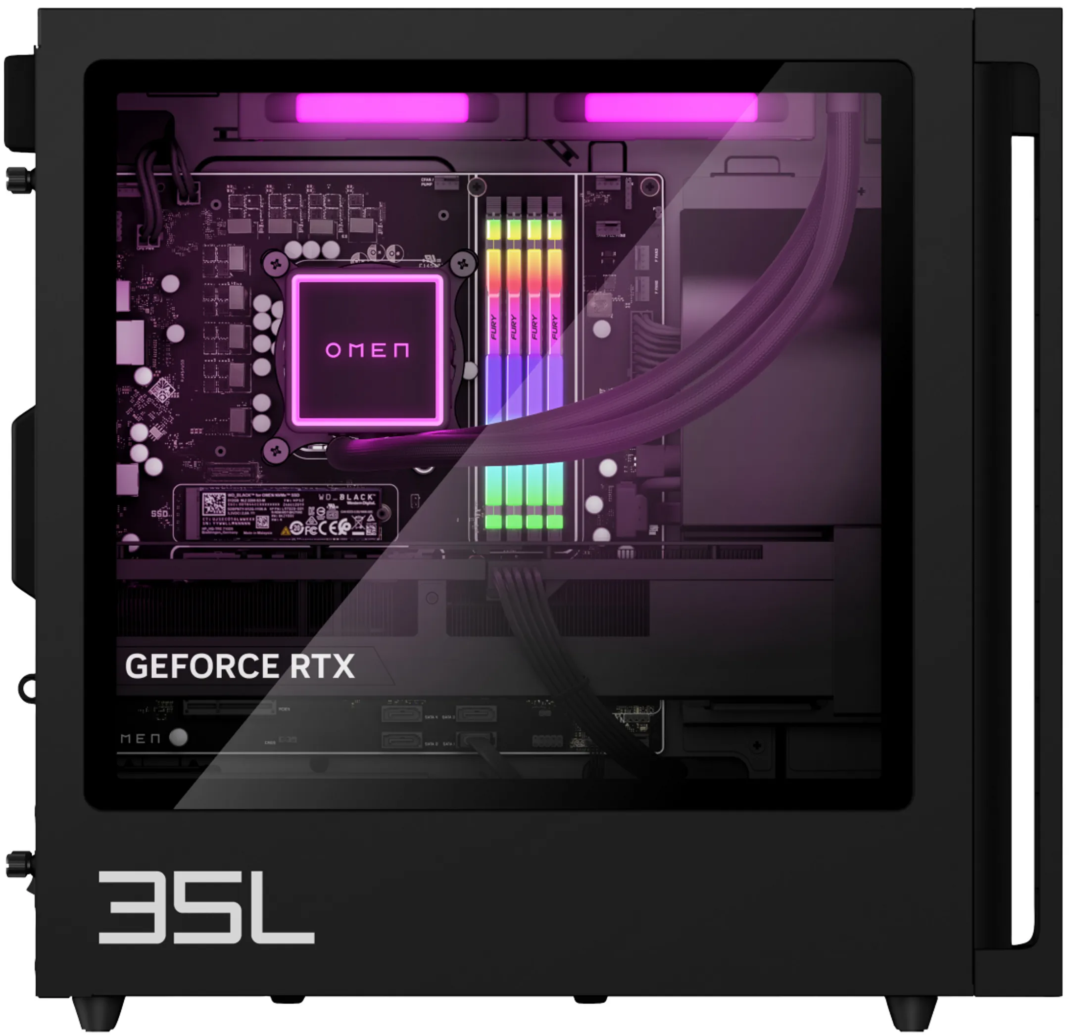 HP PC Gamer Omen 35L Ultra 7 32GB 1TB RTX 5070 - GT16-0098nb image