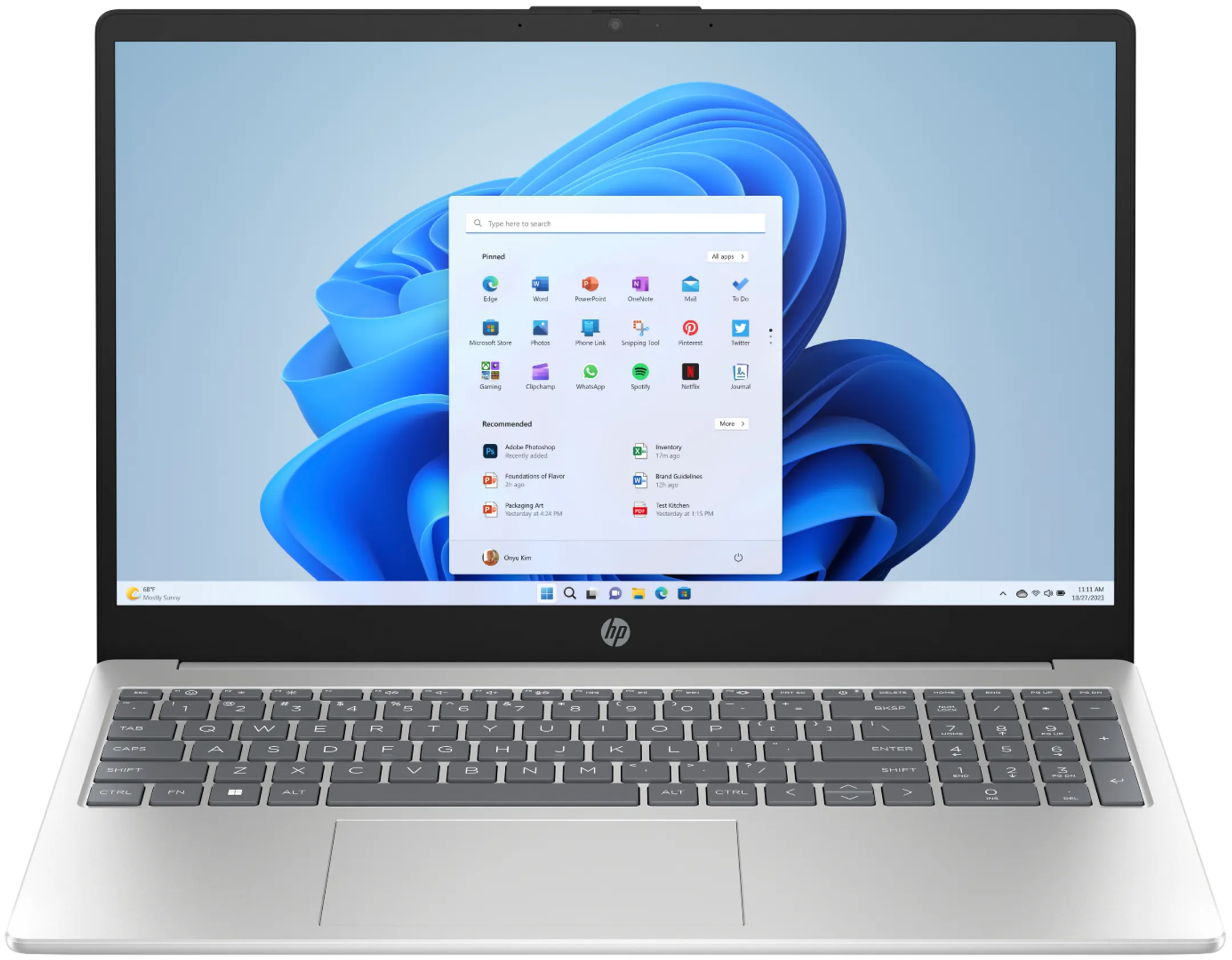 HP Laptop 15,6" i5 16Go 1To - AZERTY - 15-fd0146nb image