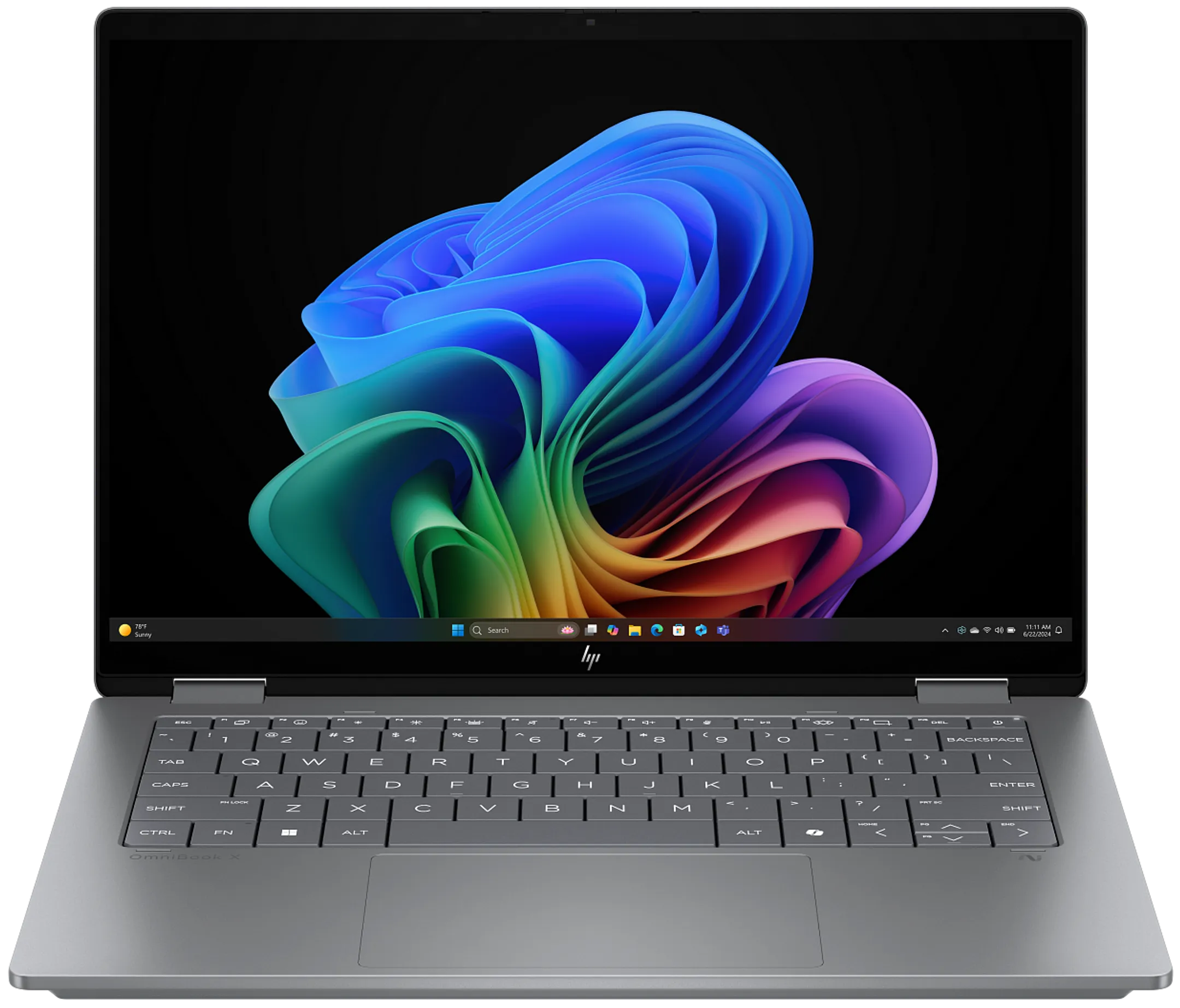 Laptop 2-in-1 14" OmniBook X FlipNGAI Ryzen AI 7 32GB 1TB - QWERTZ - 14-fk0001nz