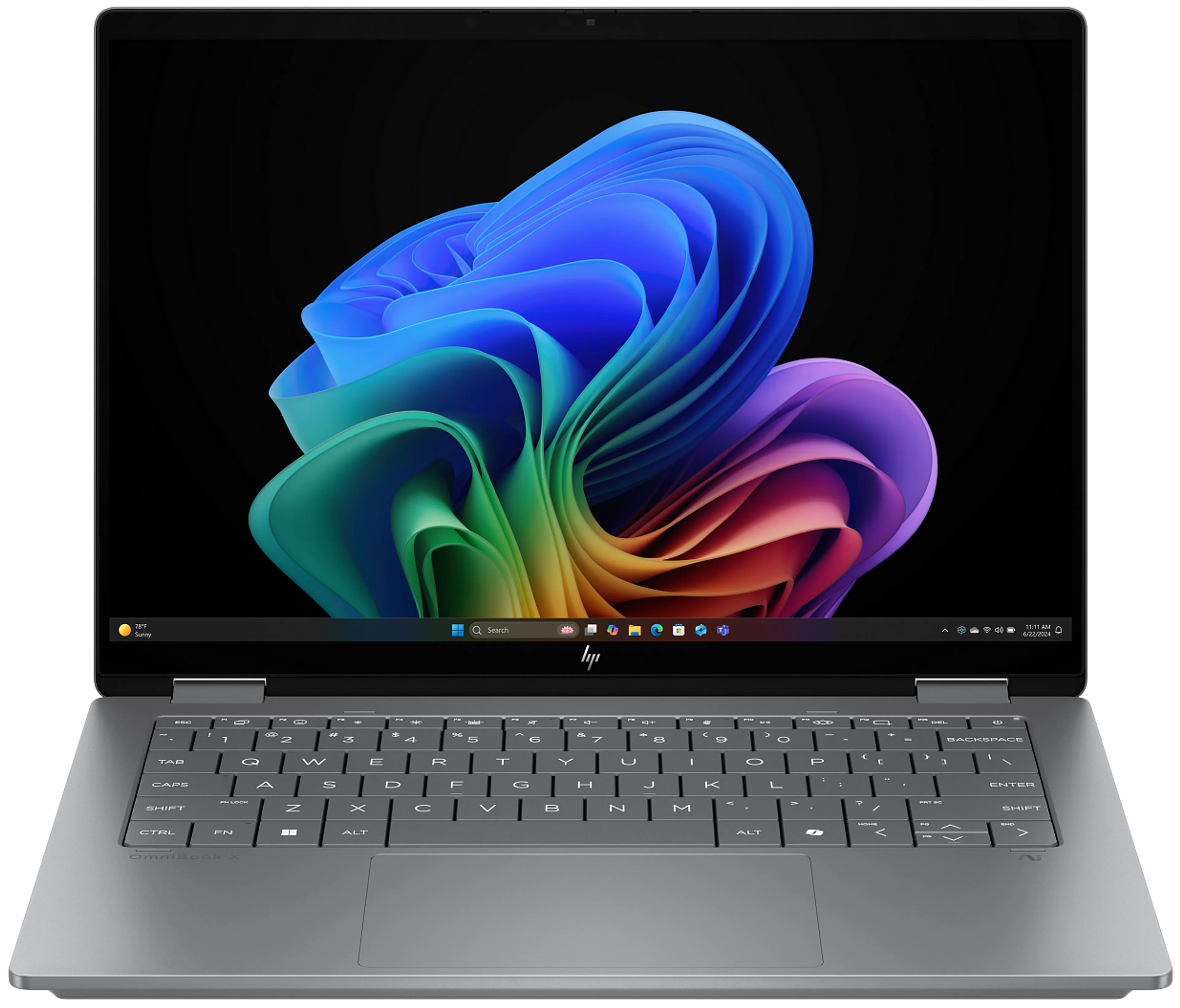 Laptop 2-in-1 14" OmniBook X FlipNGAI Ryzen AI 7 32GB 1TB - QWERTZ - 14-fk0001nz