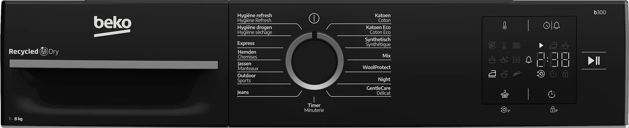 Beko Sèche-linge pompe à chaleur BM3T3824BC image