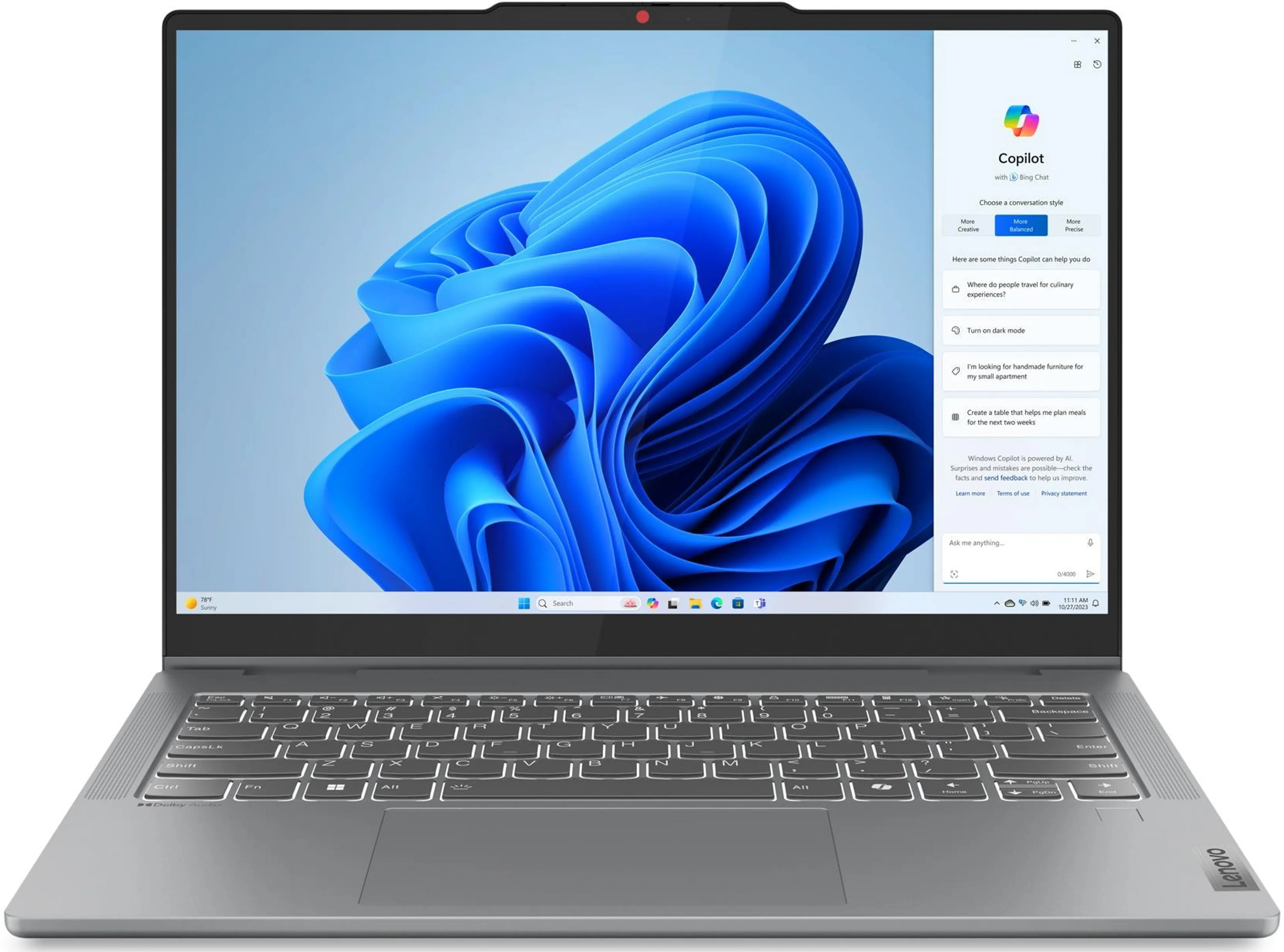 Laptop 2-en-1 IdeaPad 5 i5 16Go 512Go - QWERTZ - 14IRH9